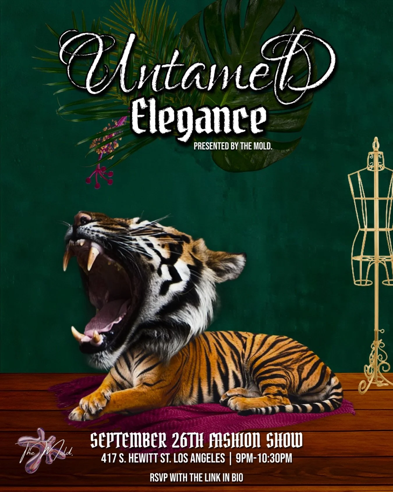 🌿THE MOLD. PRESENTS: UNTAMED ELEGANCE 🐆

Untamed Elegance is a celebration of beauty that refuses to be confined&mdash;a challenge to what we&rsquo;ve been taught elegance is supposed to look like.

The jungle doesn&rsquo;t grow in straight lines. 