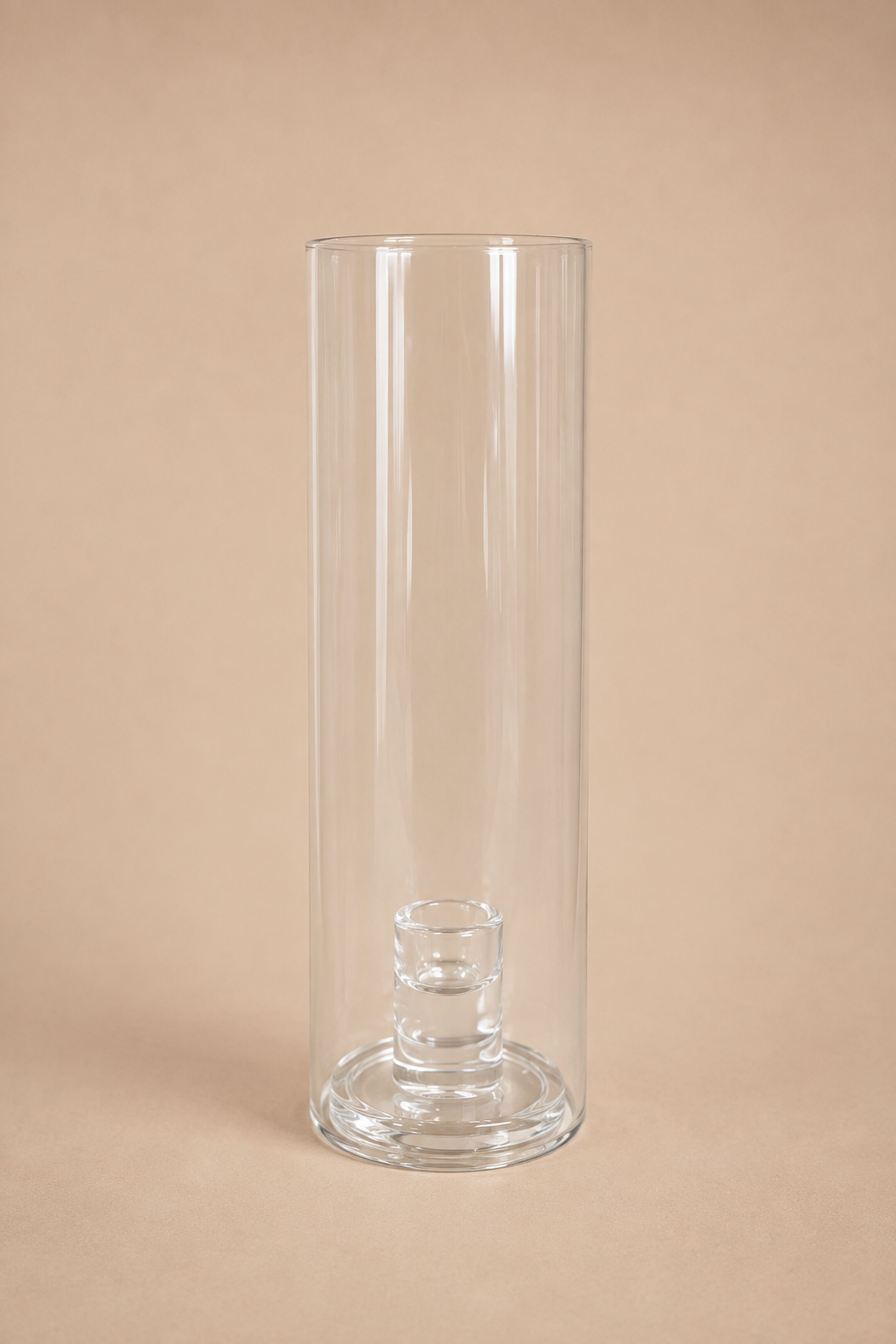 Hurricane Taper Candle Holders | Glass Cover & Candlestick Base | $3/ea | 40 available