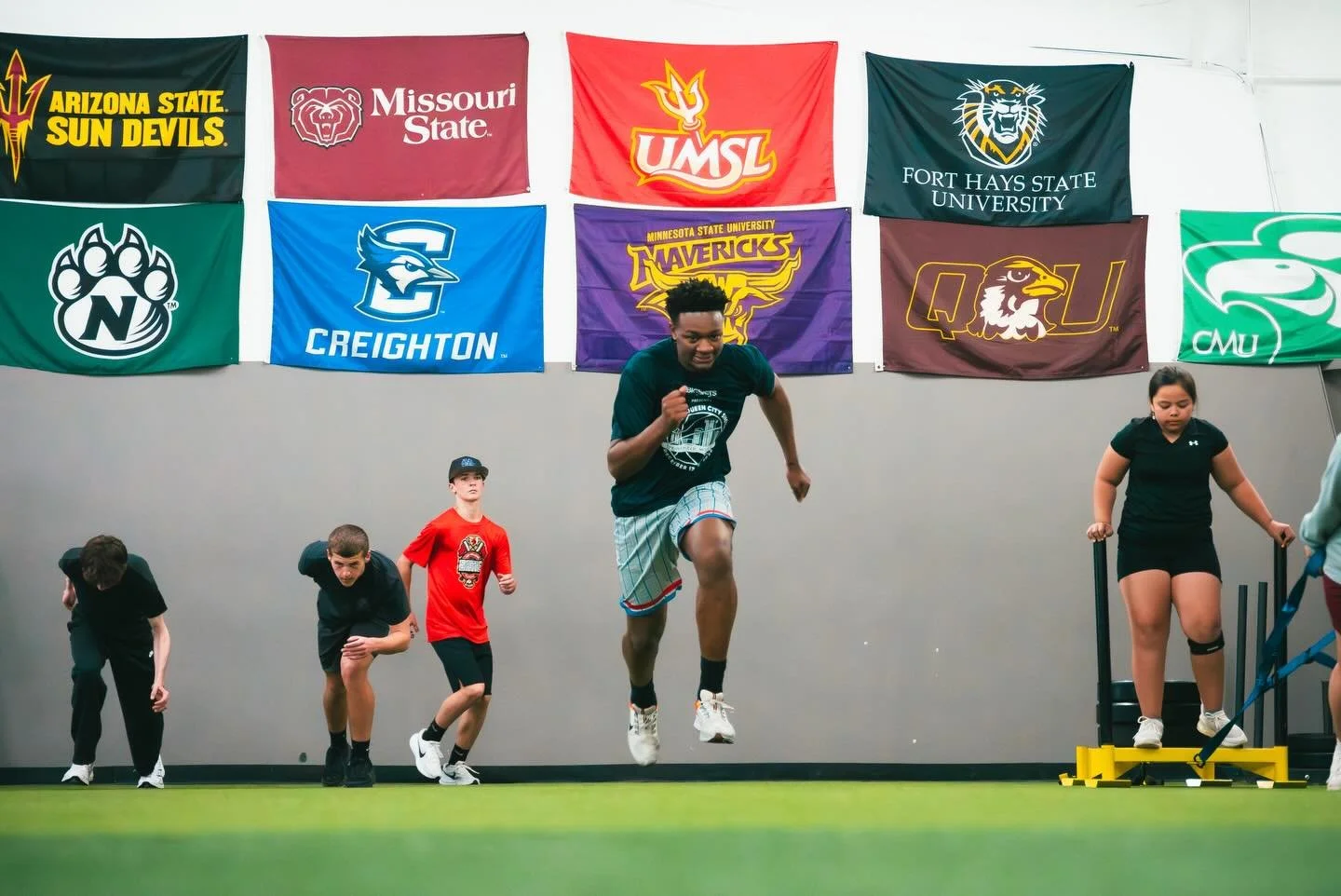 Sprint fast, get strong. 
-Upward-