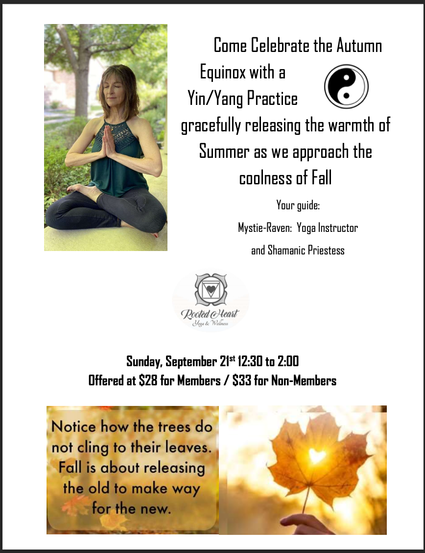 Autumn Equinox Yin-Yang Practice with Mystie-Raven