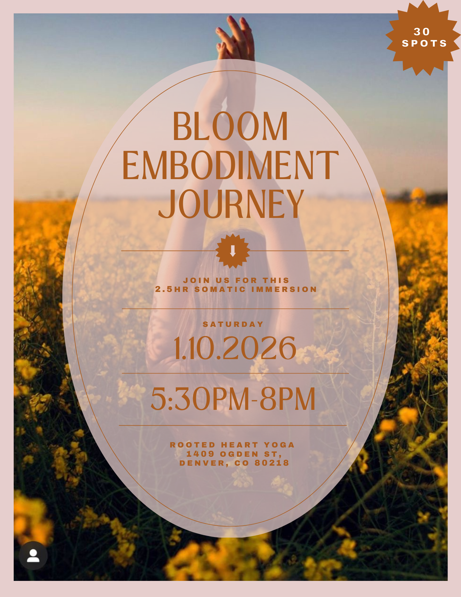 Bloom Embodiment Journey