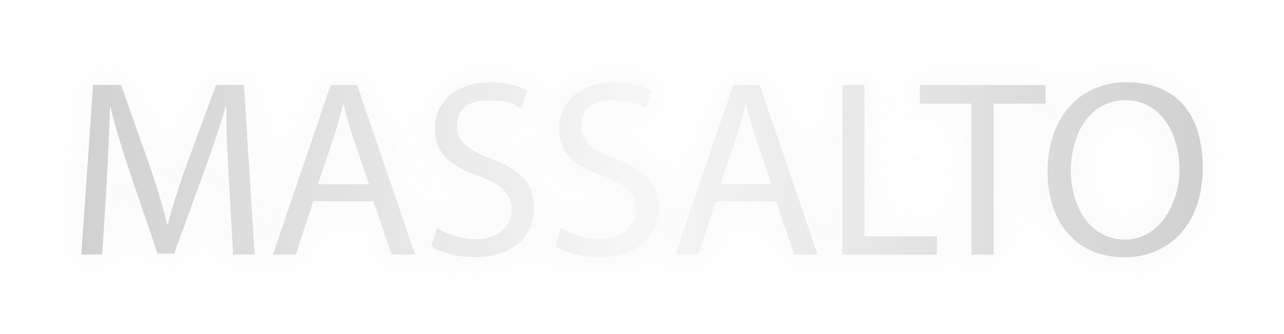 Image of Massalto logo on black background