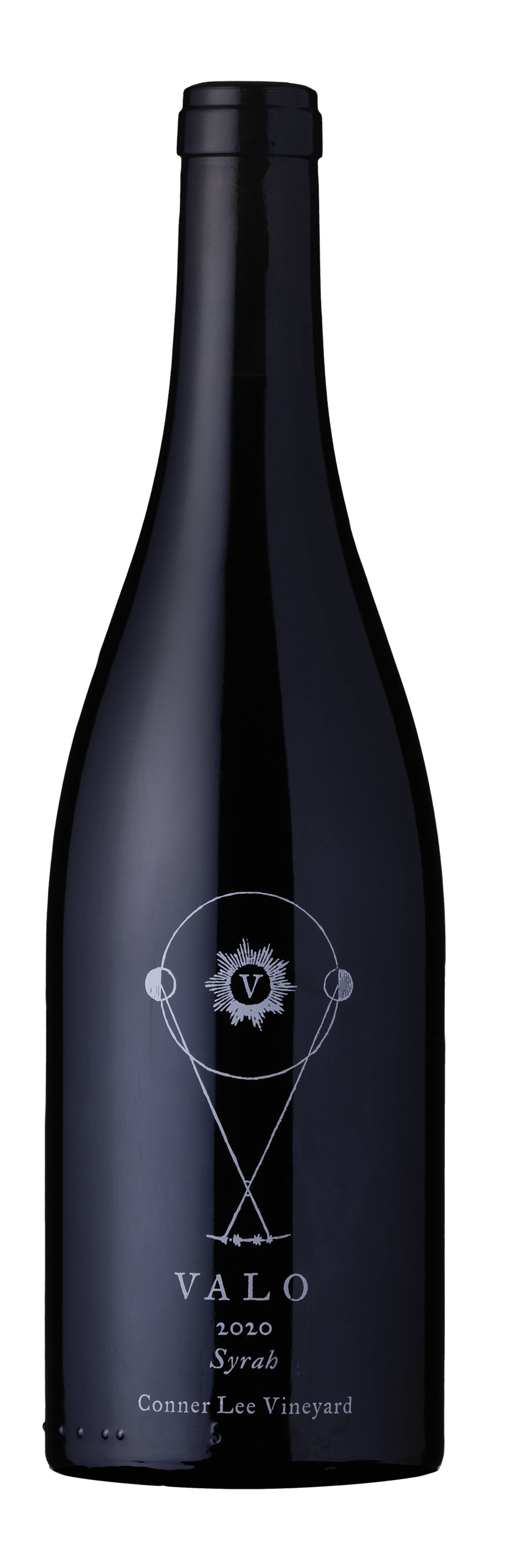 Valo Syrah wine bottle