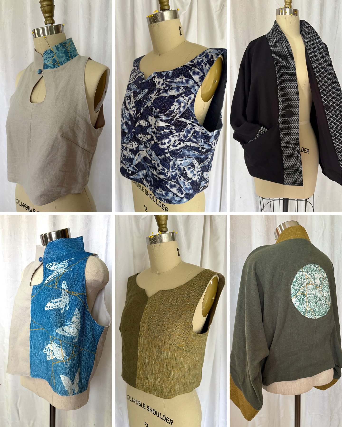 Not too much in the new drop this month, so taking the opportunity to showcase some still available pieces from past drops! Why, you might ask? Well, I just released a new hanfu sewing pattern for a qiqiong ruqun, banbi, and da xiu shan, and am prior