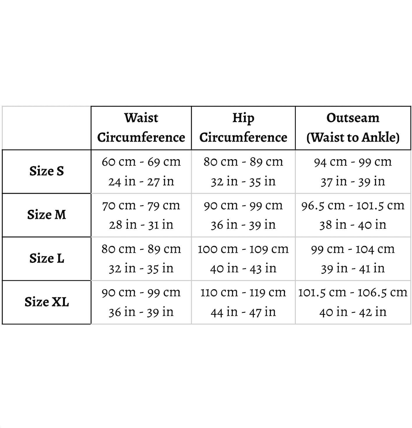 Mamianqun Size Chart White Background.png