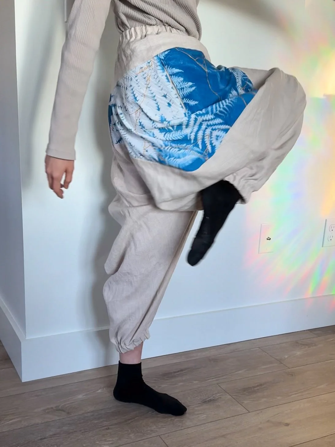 Kintsugi Fern River Pants (Short/Small)