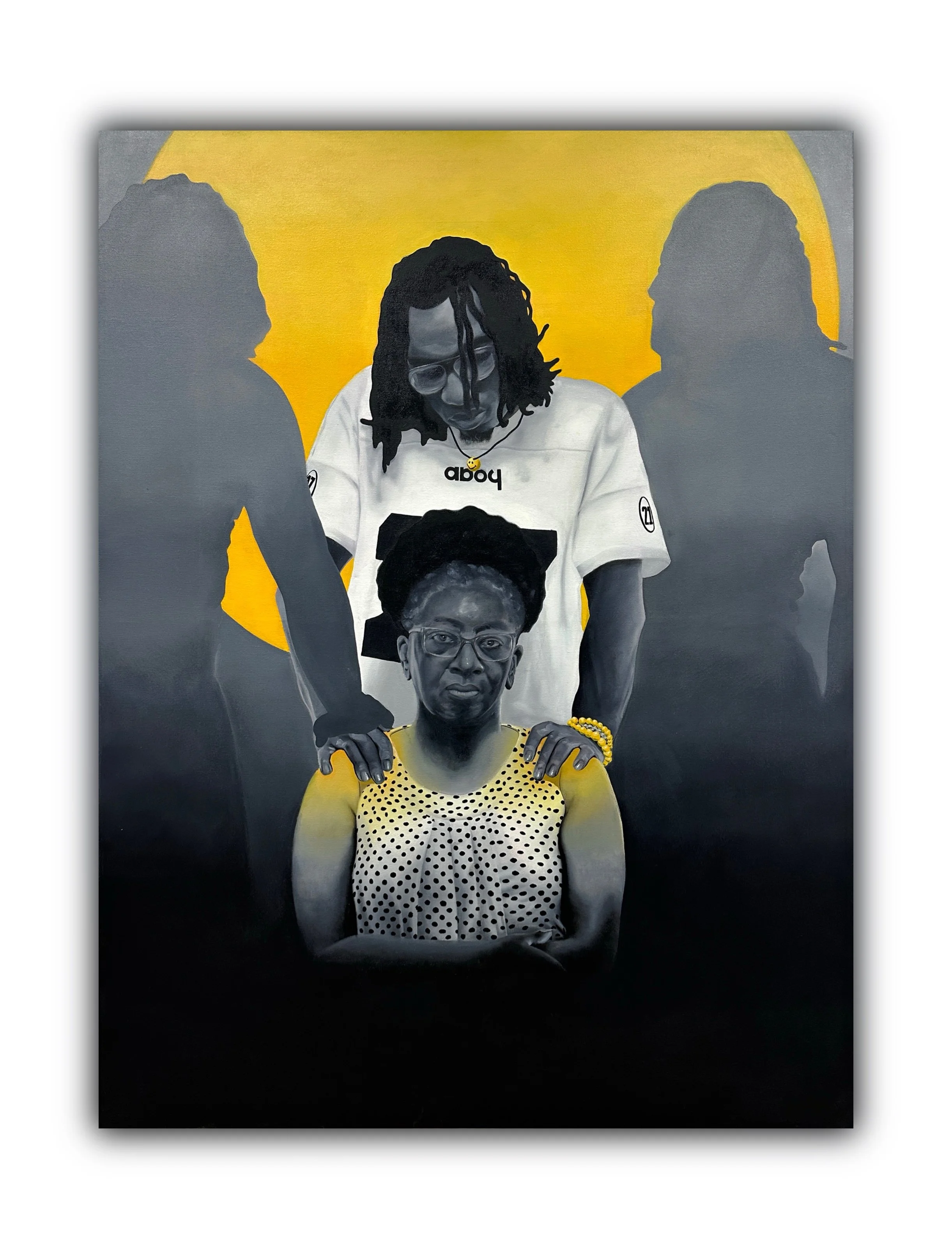 I’ll Be the First
Oil on Canvas
2025
52”x 4” x 72”