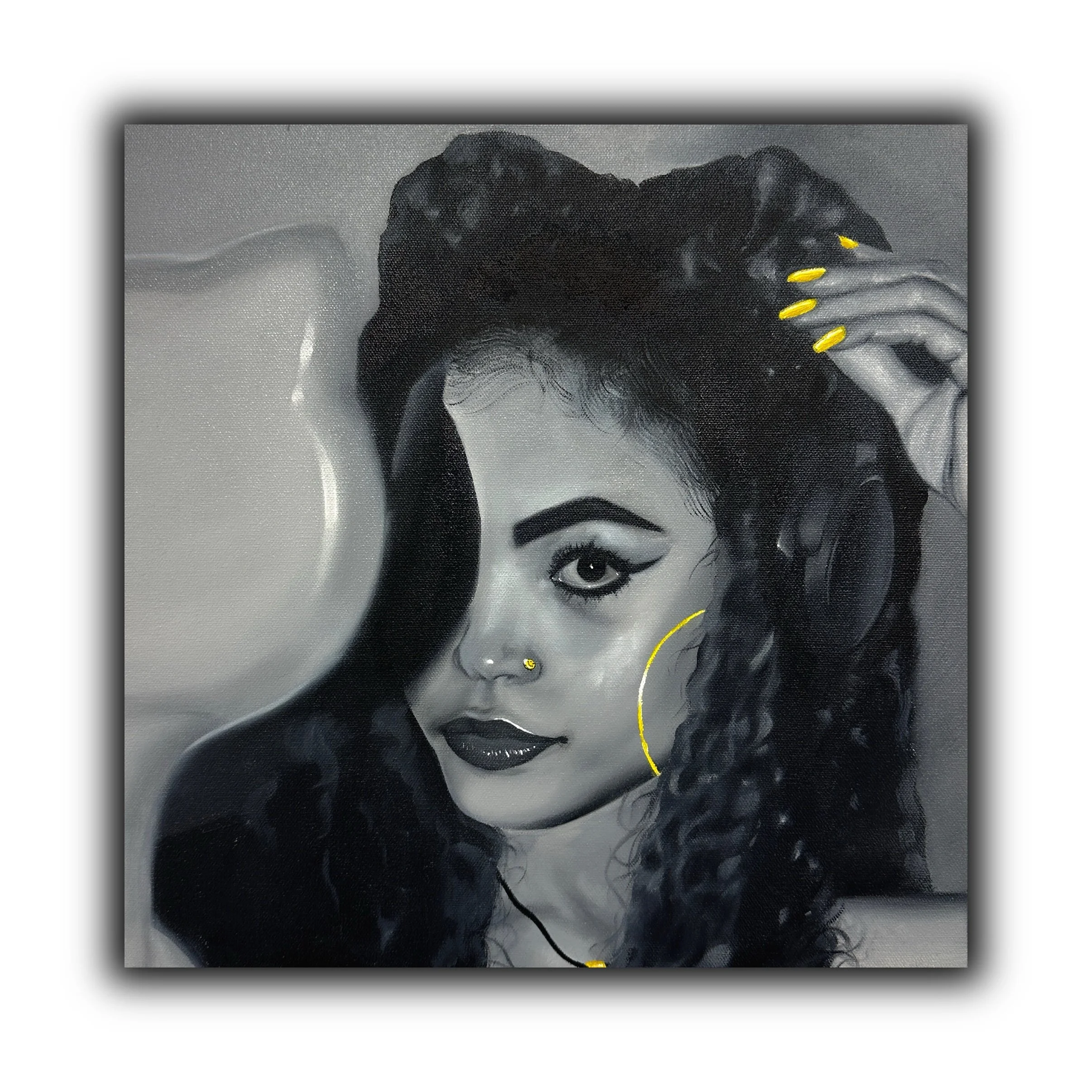 There She Is
Oil on Canvas
2025
20” x 20”