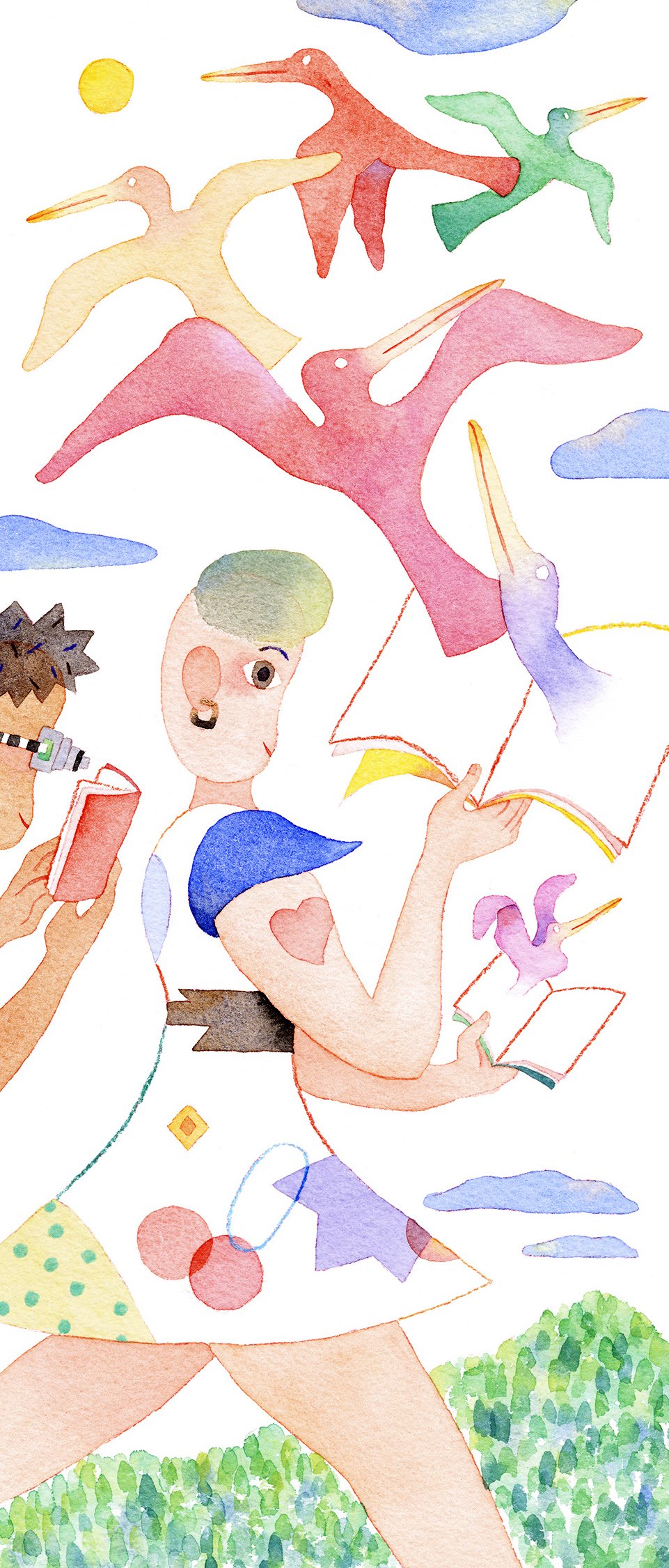 Banner Illustration for Short Run Seattle 2025