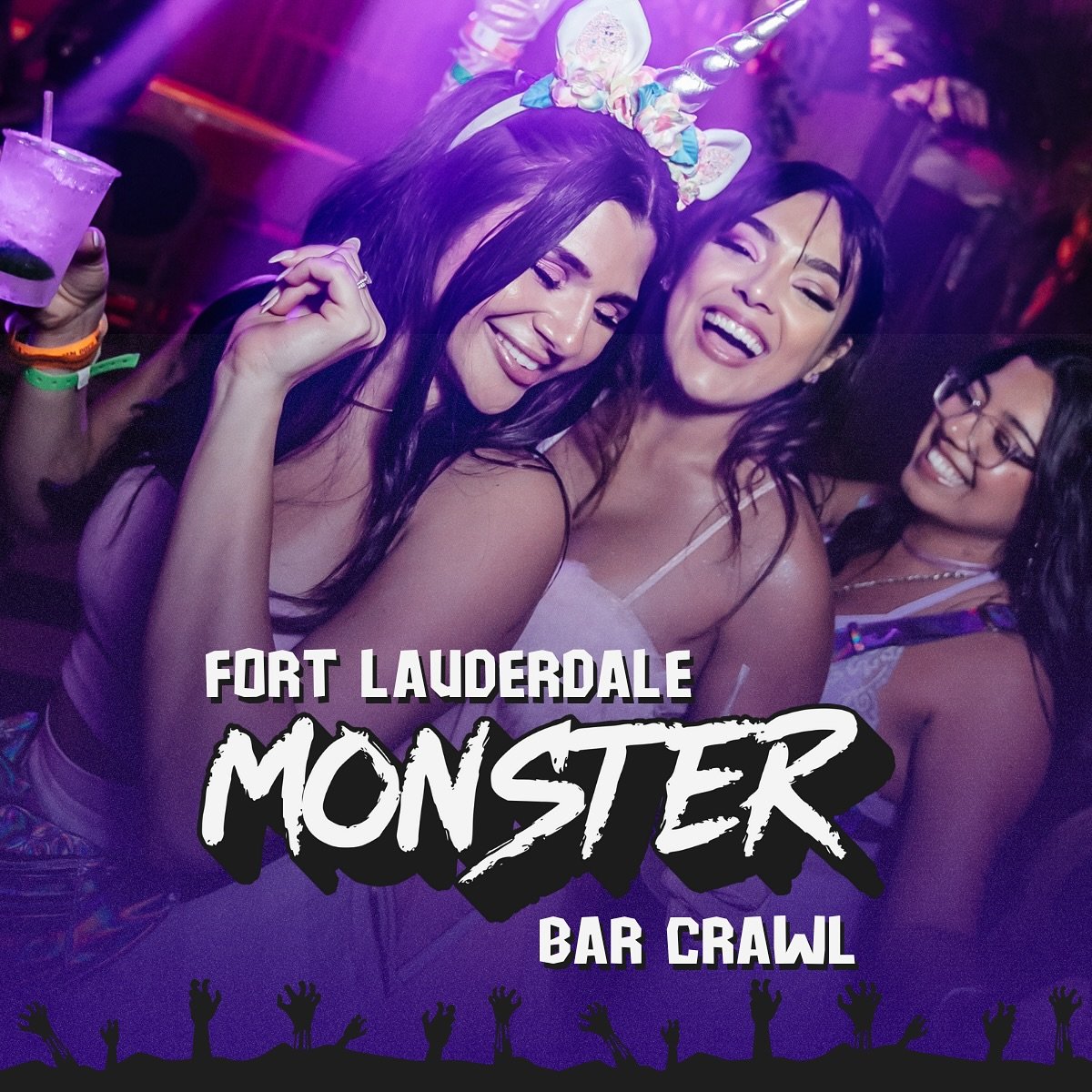FTL, you&rsquo;re up! 💀 The Monster Bar Crawl takes over Las Olas TONIGHT &mdash; let&rsquo;s get spooky in the 954.

📍 Check-In Location: El Tiesto Caf&eacute; &ndash; 17 W Las Olas Blvd, Fort Lauderdale, FL ⏰ Check-In Window: 5:30 PM &ndash; 8:30