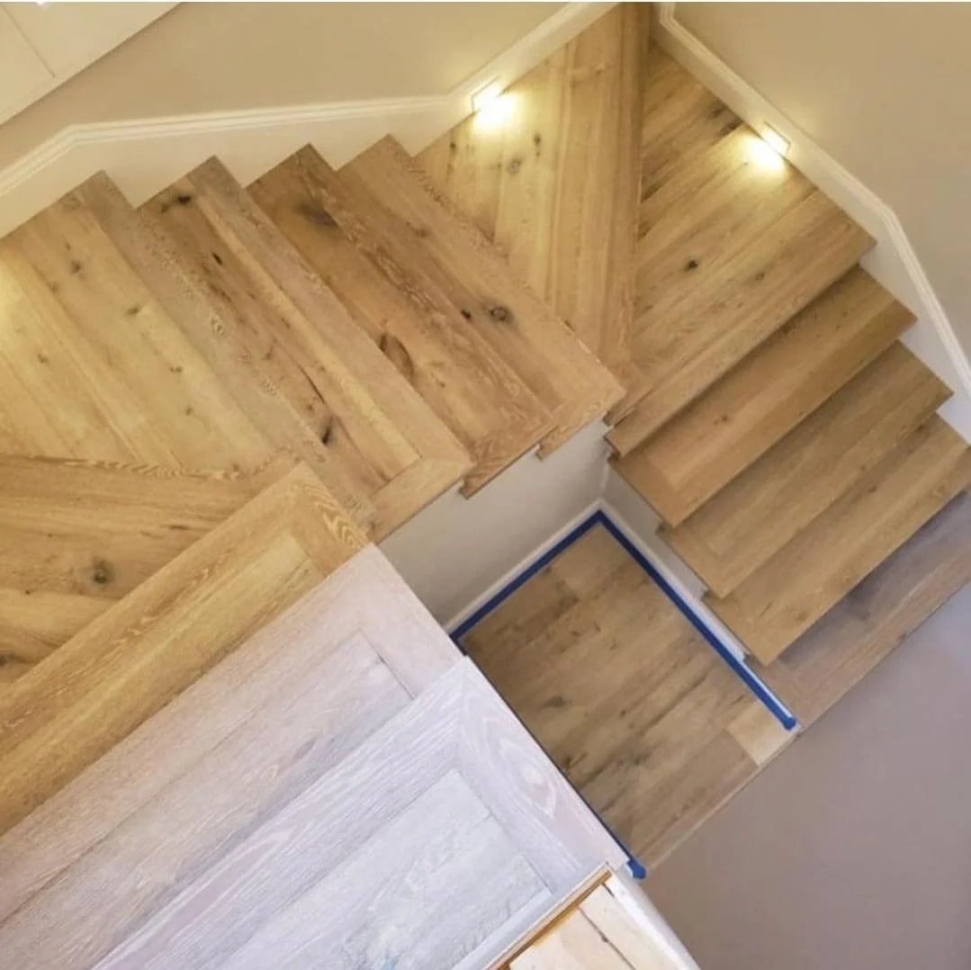 An image of Custom Engineered Hardwood Stairnose
