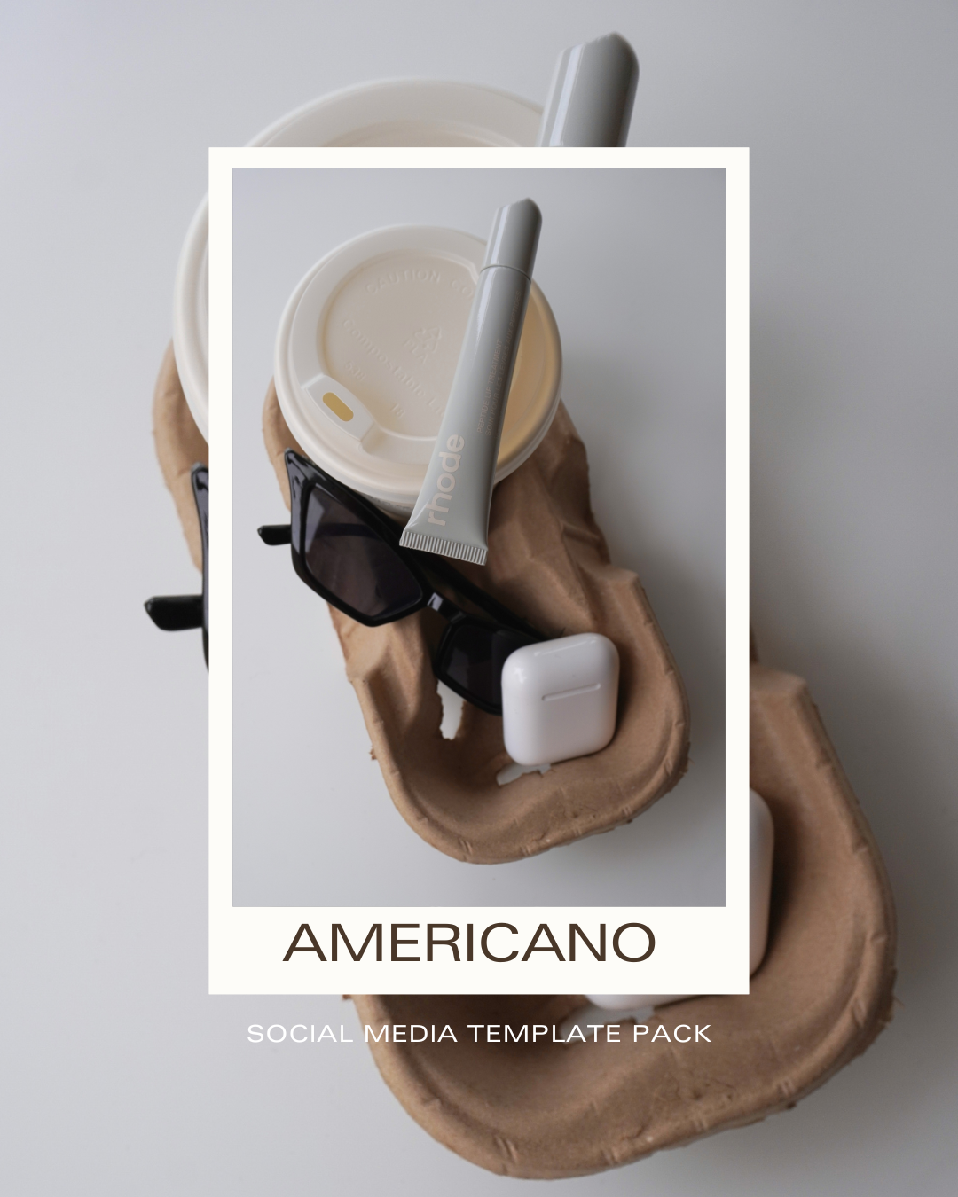 Americano  -  Social Media Template Pack
