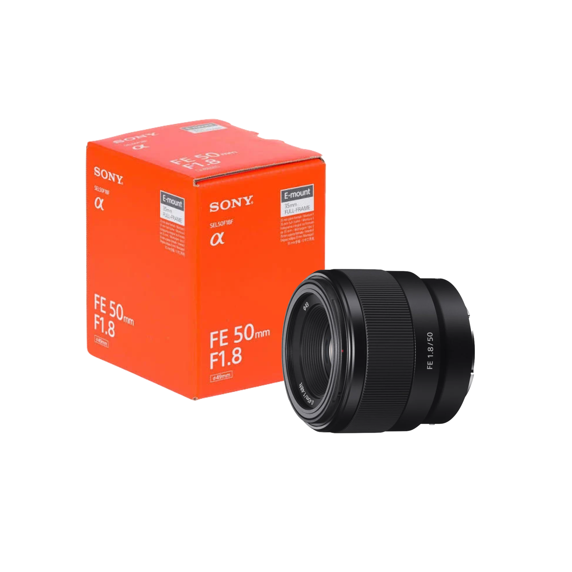 Sony FE 50mm f/1.8 Lens (Pre-Owned)