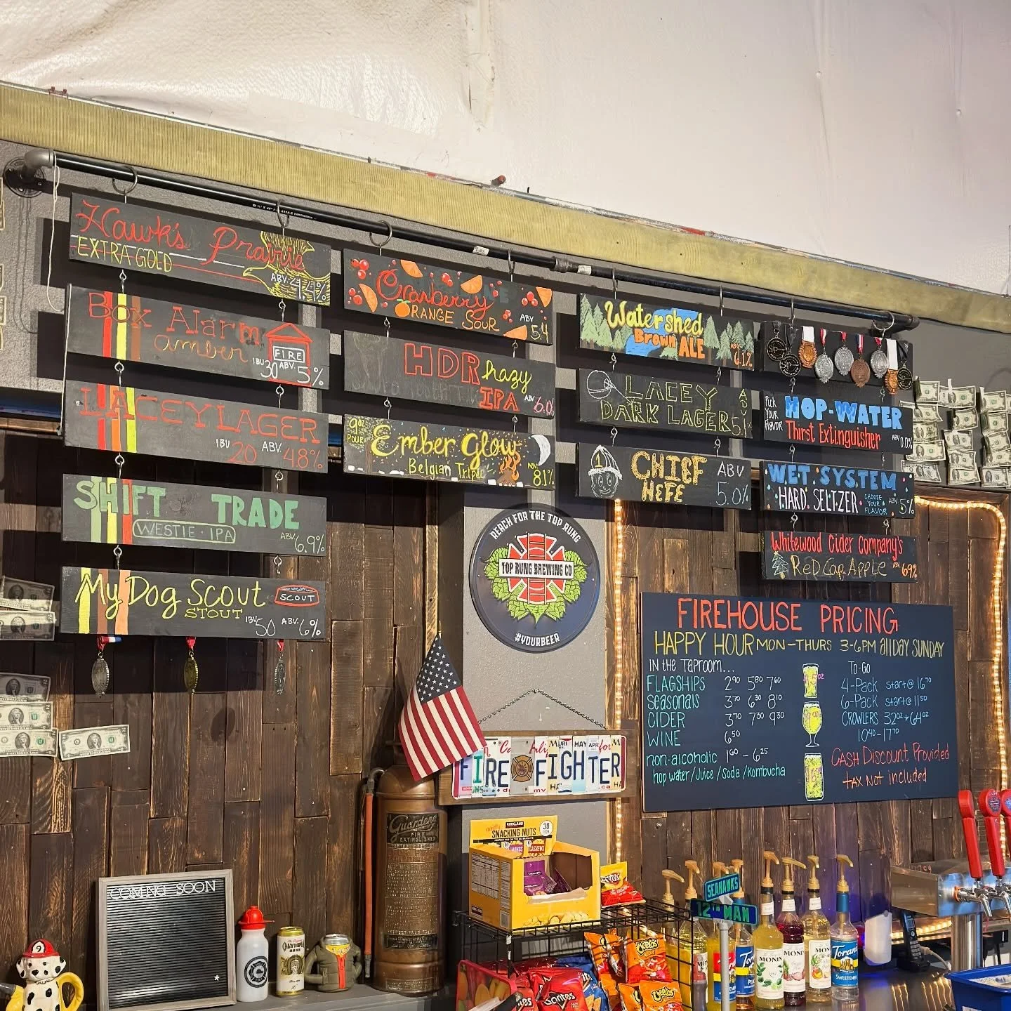 Kick off the weekend at the Top! We've got some amazing brews on tap and the Taproom is open 2-10pm tonight. Come grab a pint!🍺#toprungbrewing #craftbeer #weekendvibes