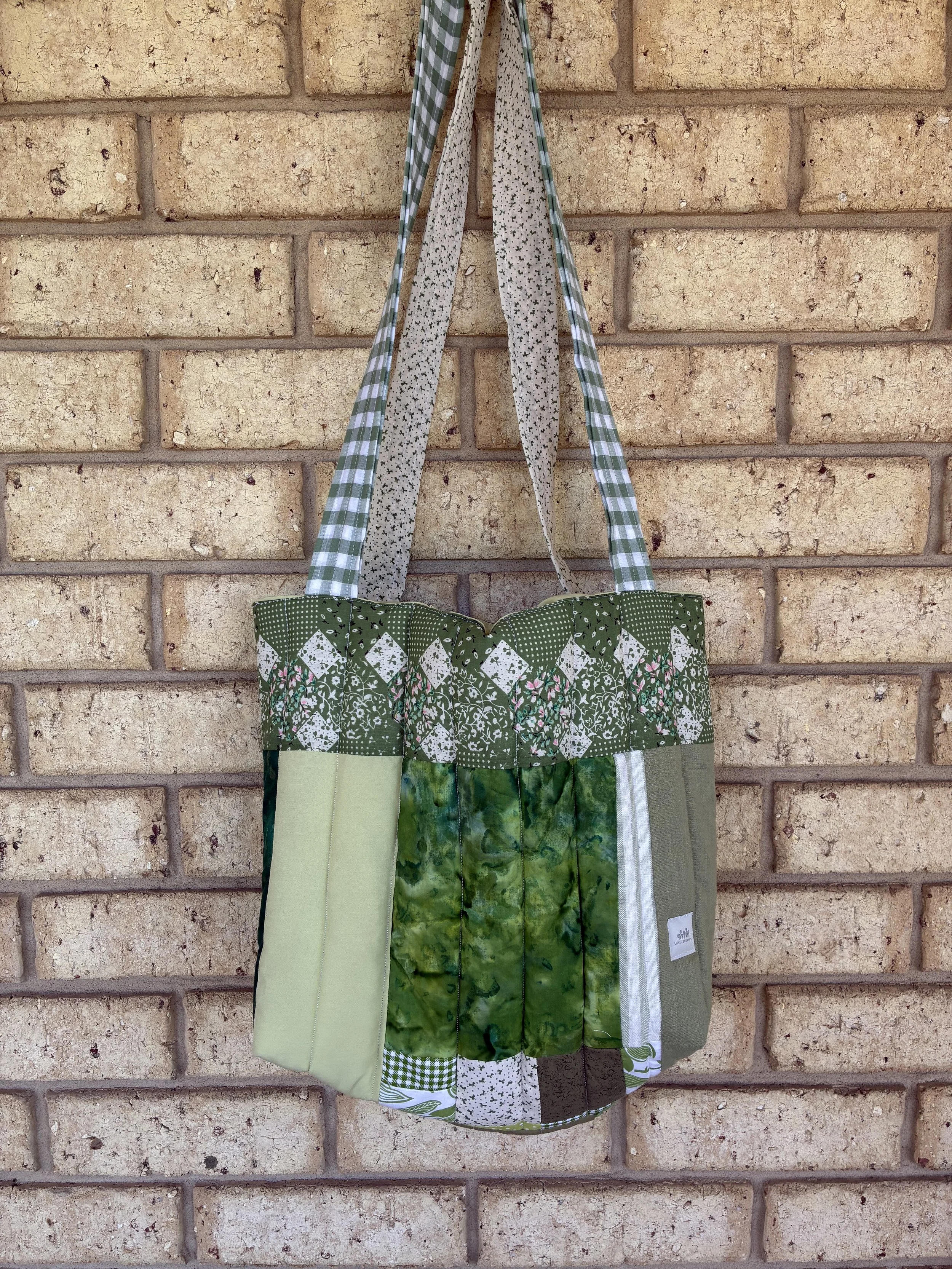 Padded Tote- Green