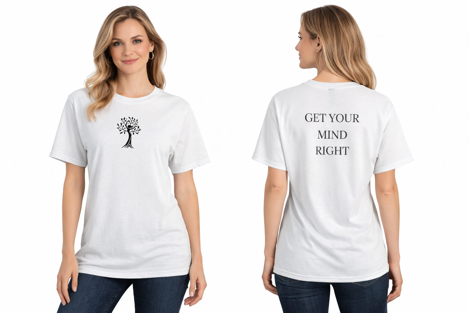 Life of Joy Motivational Logo T-Shirt