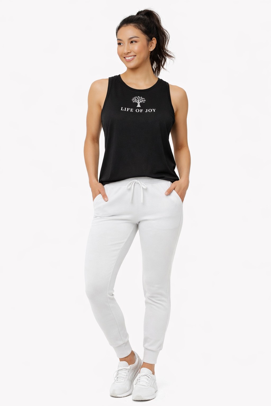 Sleeveless Life of Joy Custom Tank