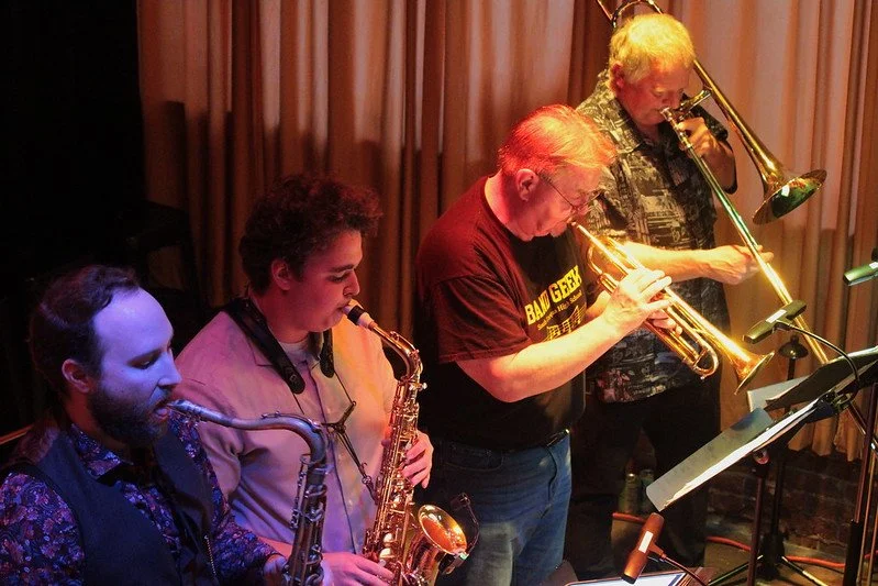 Matthew Krepky, Nathaniel Keller, John Gronberg, Jeff Plummer
Photo by Richard O'Neill at The Rosebud Theatre May 28th, 2025