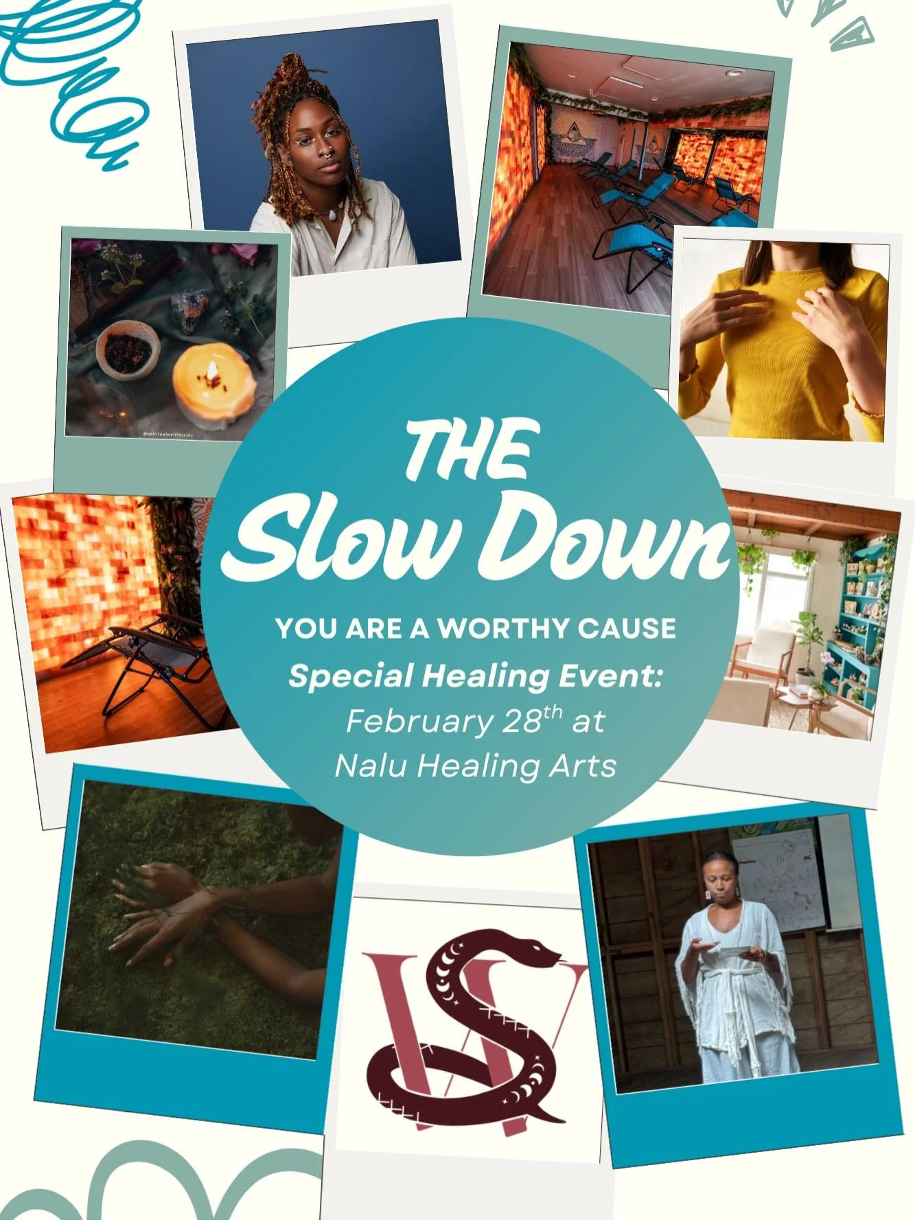 The Slow Down is back&hellip; but for one Saturday only!

Join us and our guest facilitator, @eyemmystiika, for a special Slow Down event. This Saturday morning gathering will include a community Emotional Freedom Tapping (EFT) experience as we enjoy