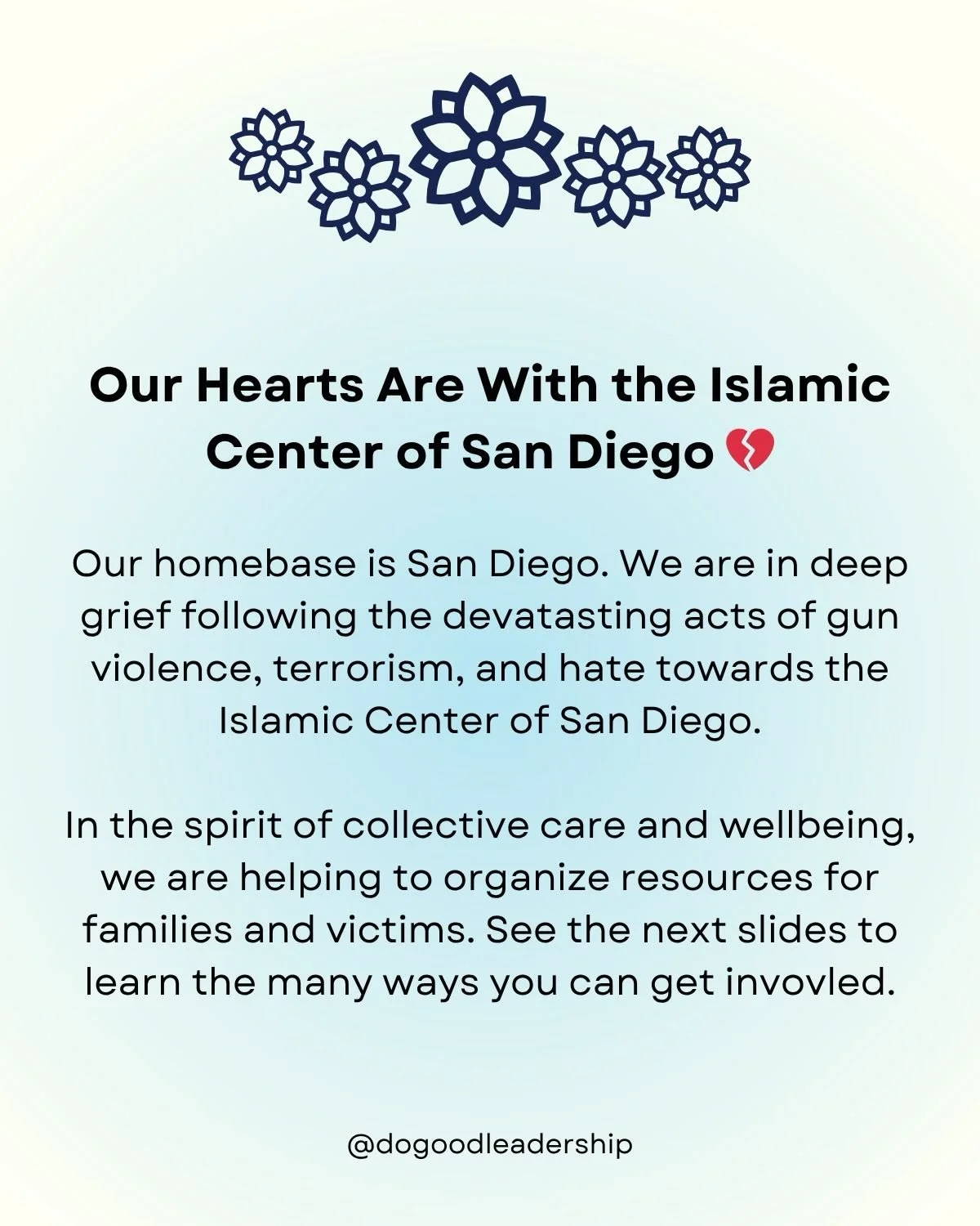 DM us to help us share resources ❤️&zwj;🩹 #SanDiego