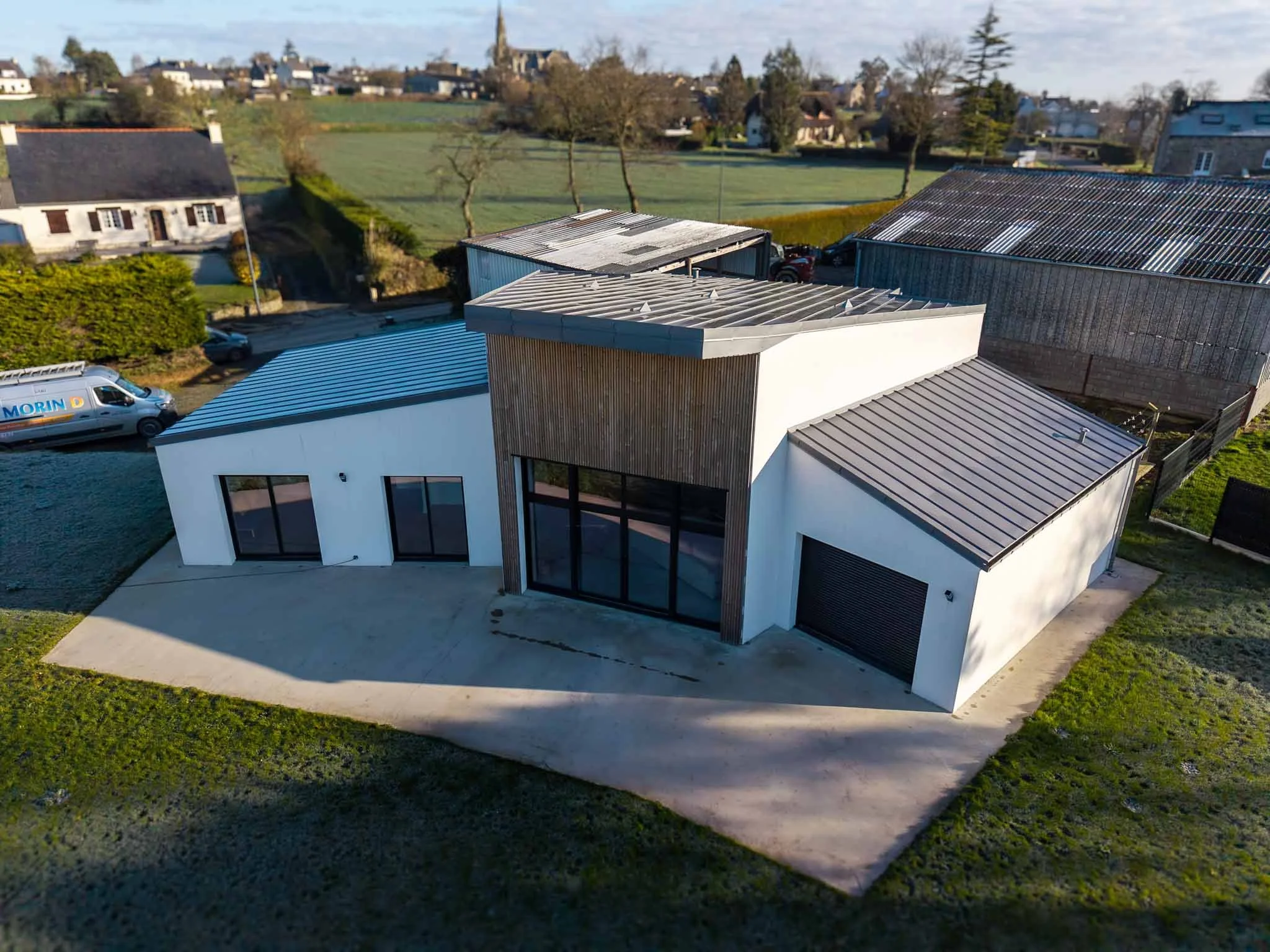Une maison moderne entièrement personnalisée