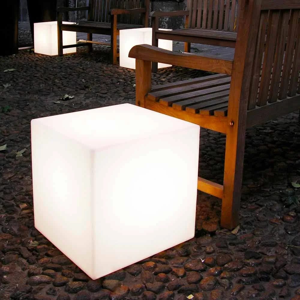 SLIDE - Lampada Cubo White