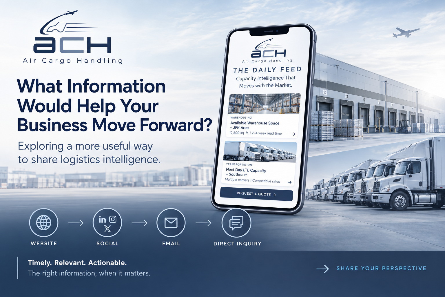 What Information Would Help Your Business Move Forward?