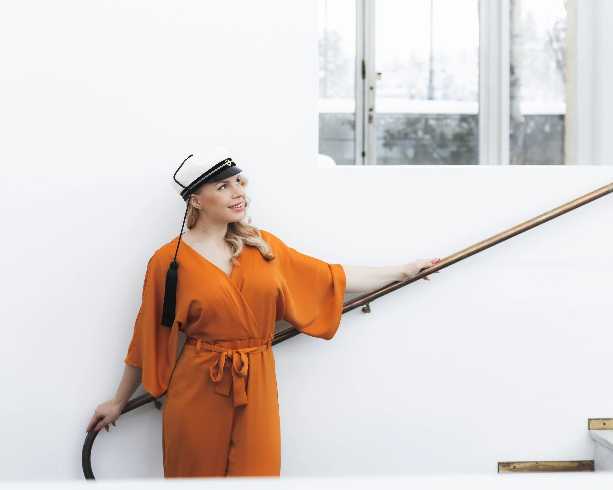 Kristin valmistujaiskuva vuodelta 2022