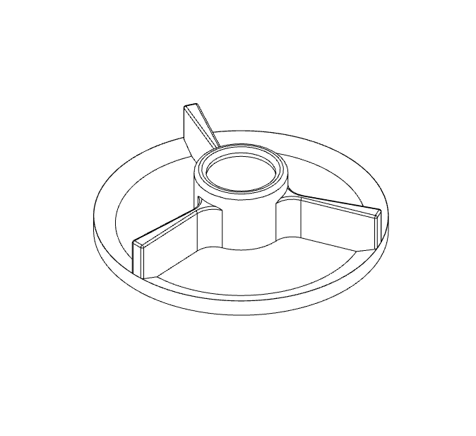Seat-Mounted Regulator Compatible With Villeroy & Boch® Whirlpool Systems