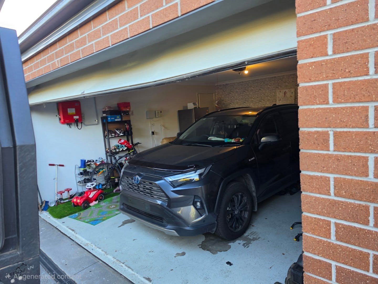 Saturday - Get the car out and make the door safe
Sunday - Smash down some chocolate
Monday - Fit a brand new door