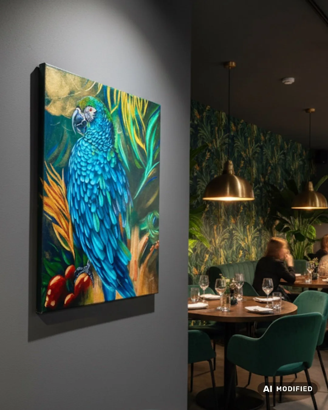 Wie wirkt das Kunstwerk an deiner Wand? Mein virtueller Aufhängeservice kostenlos für dich.
