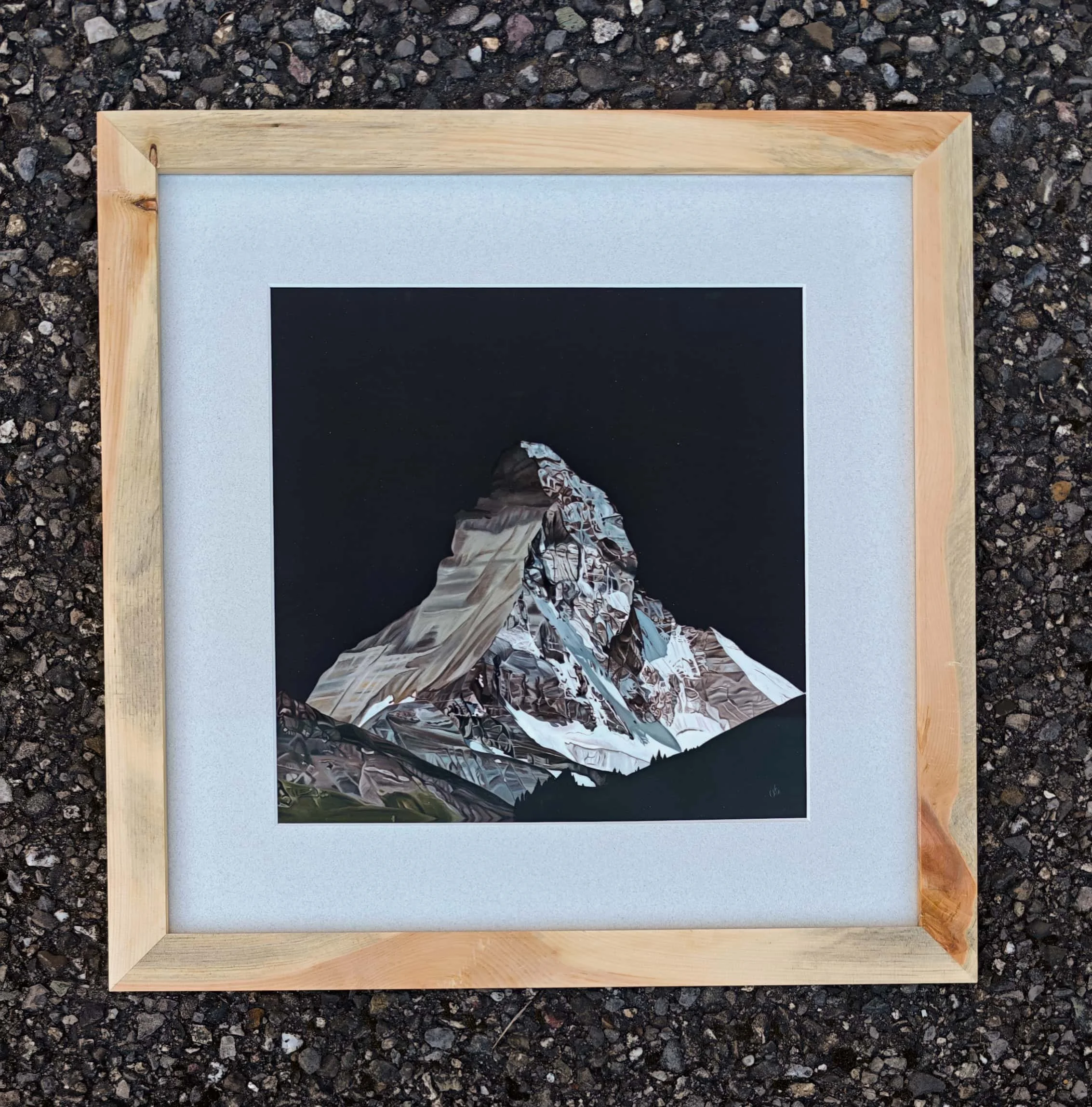 Matterhorn "Horu" FineArt Print, Kunstdruck