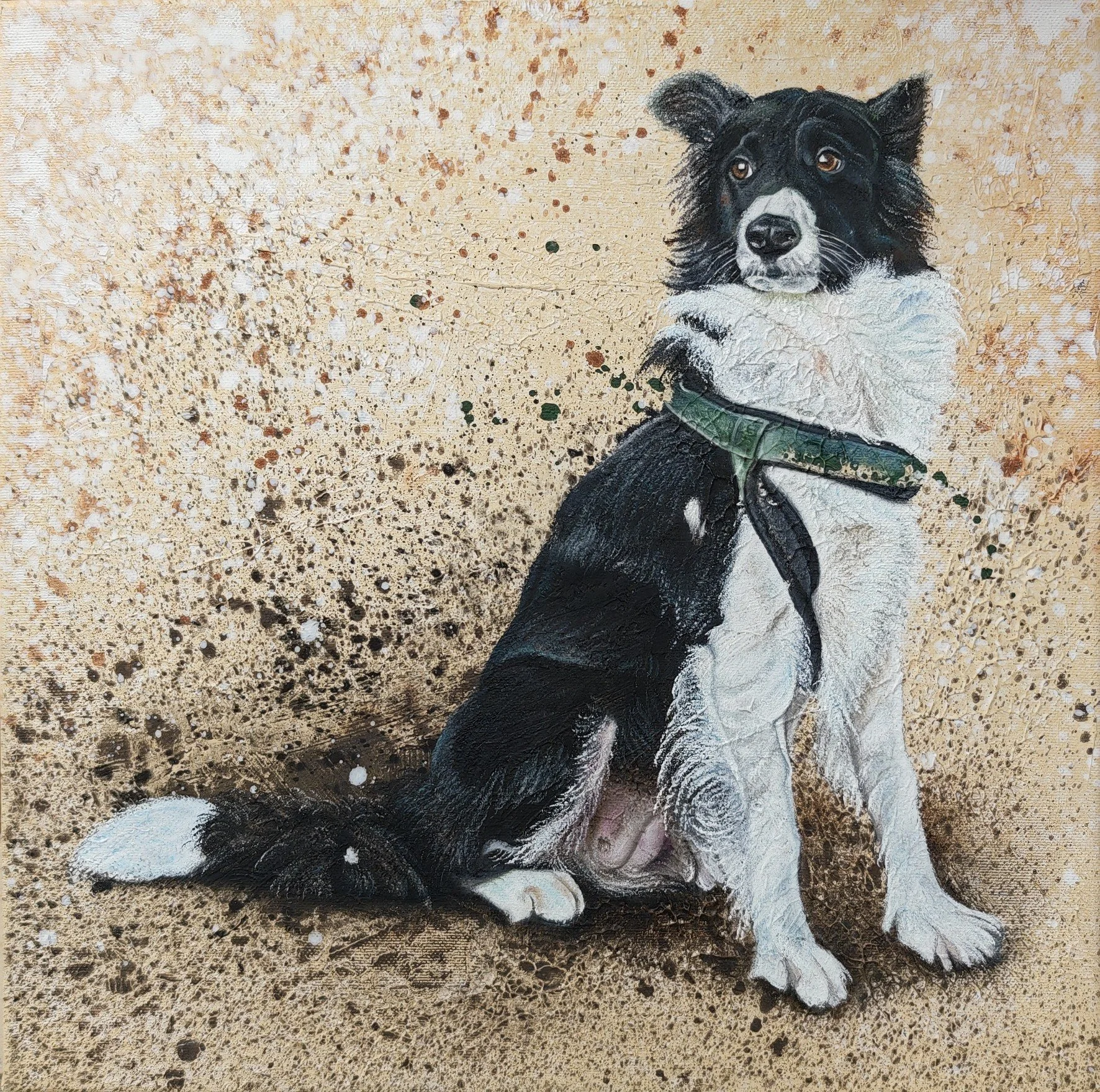 Soleil, 40 x 40 cm