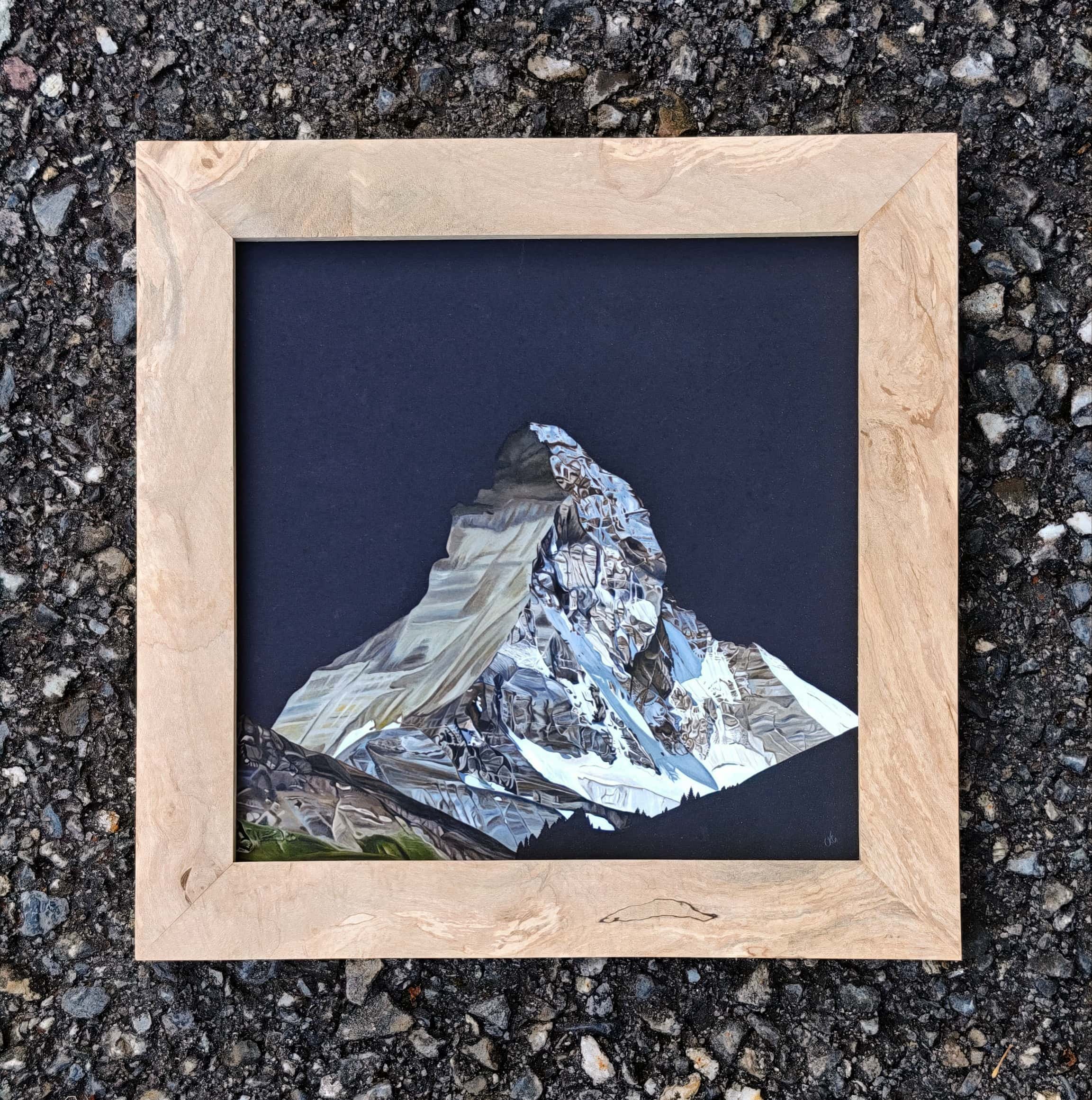 Matterhorn "Horu" FineArt Print, Kunstdruck