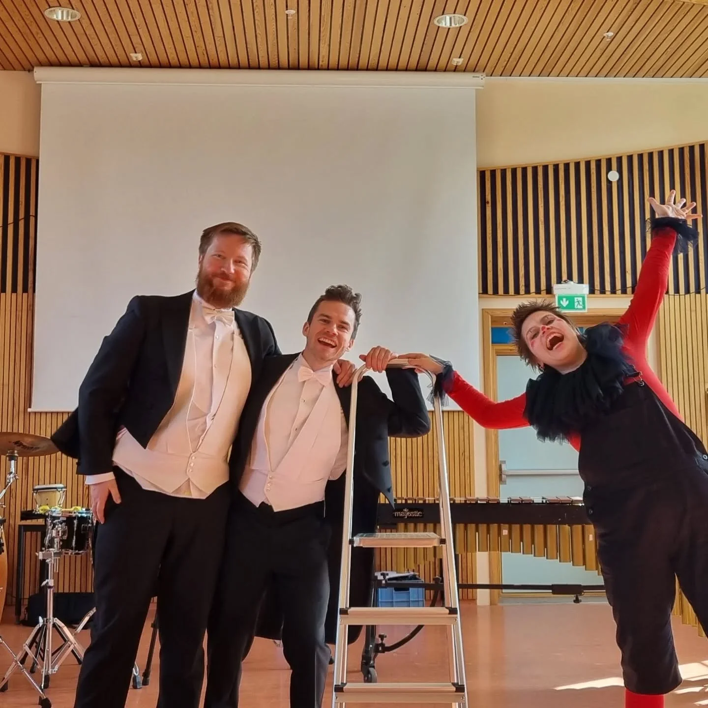 Takk til @dksstavanger for en herlig uke med forestillinger! Klovn og slagverk er tilbake med nye sprell og musikalske godbiter til h&oslash;sten!