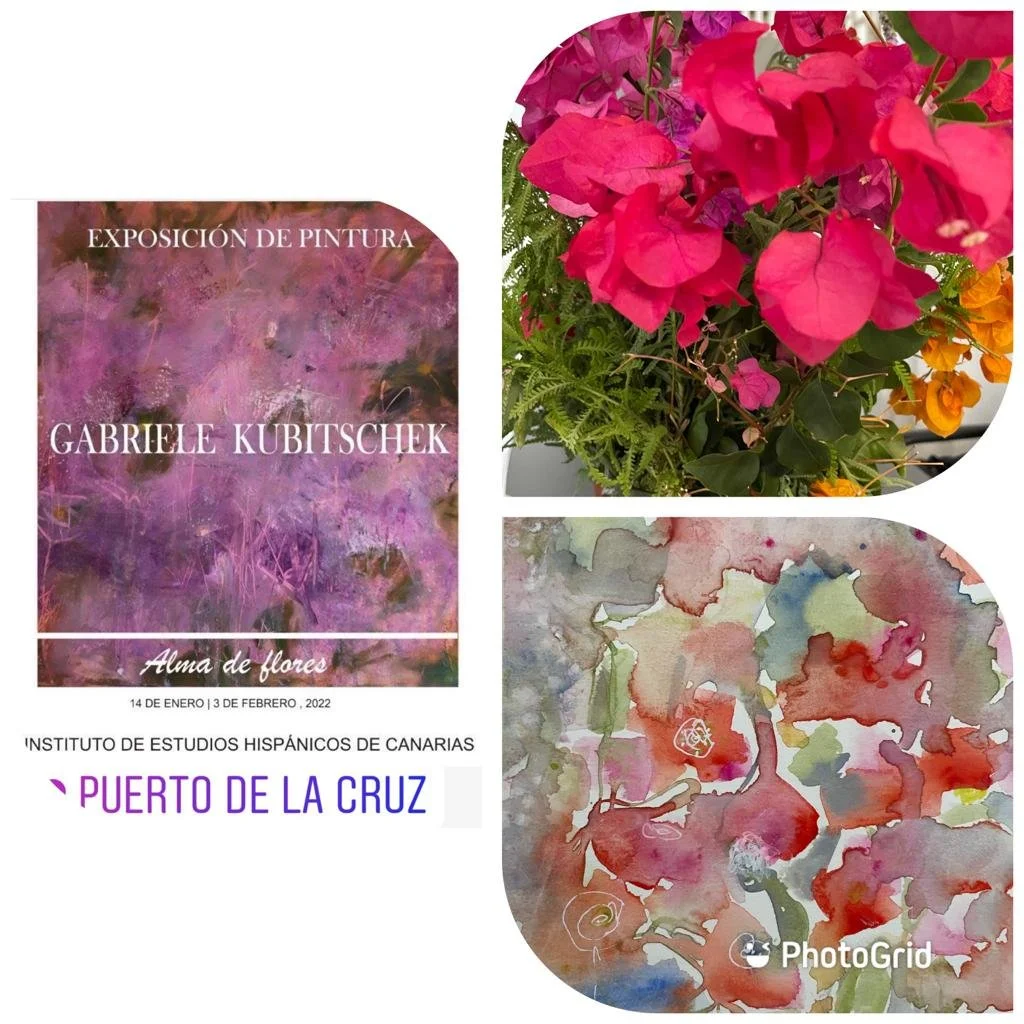 Ausstellung 2022 in Puerto de la Cruz, Alma de Flores,