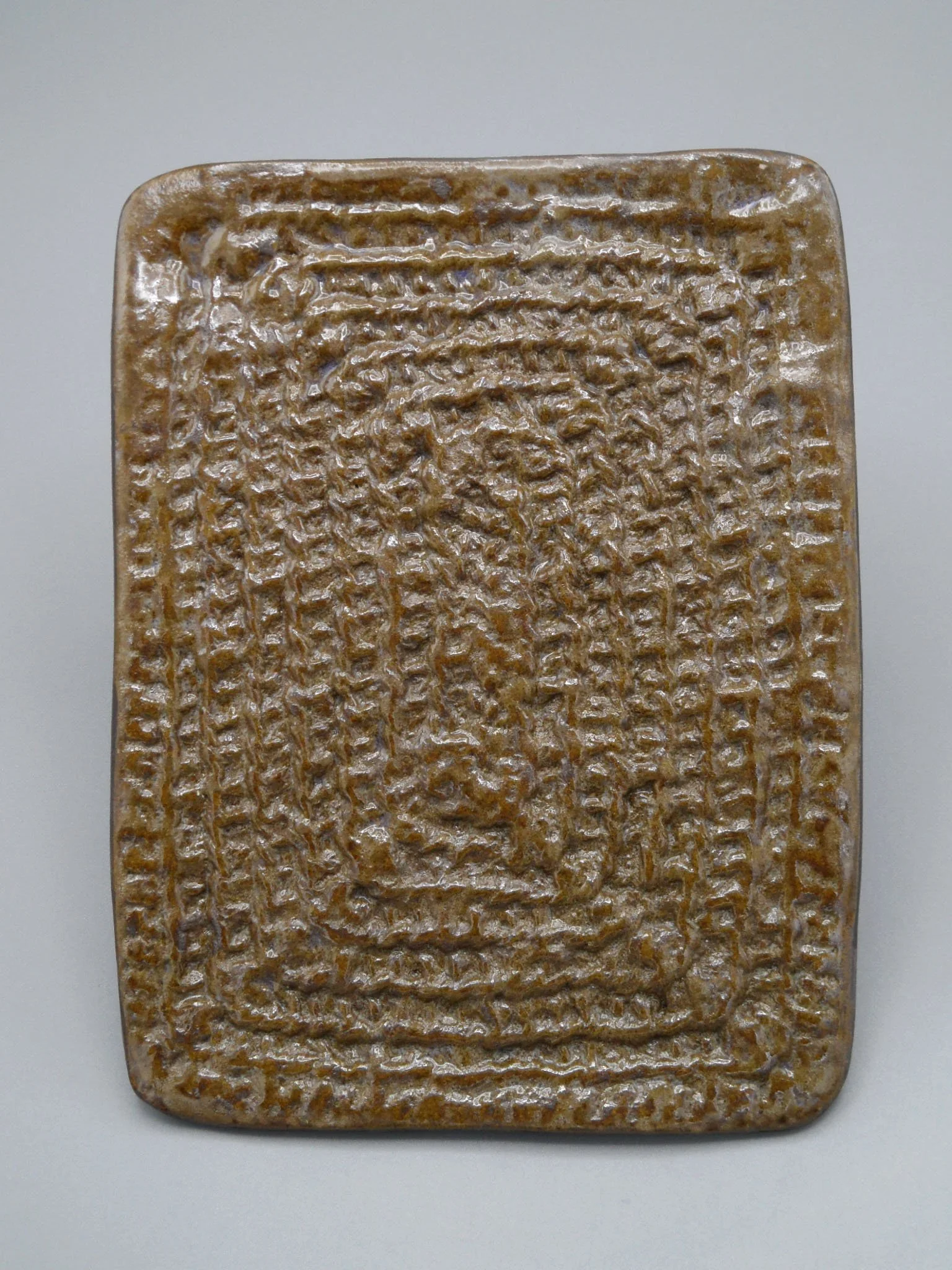 petit plateau rectangulaire – bronze