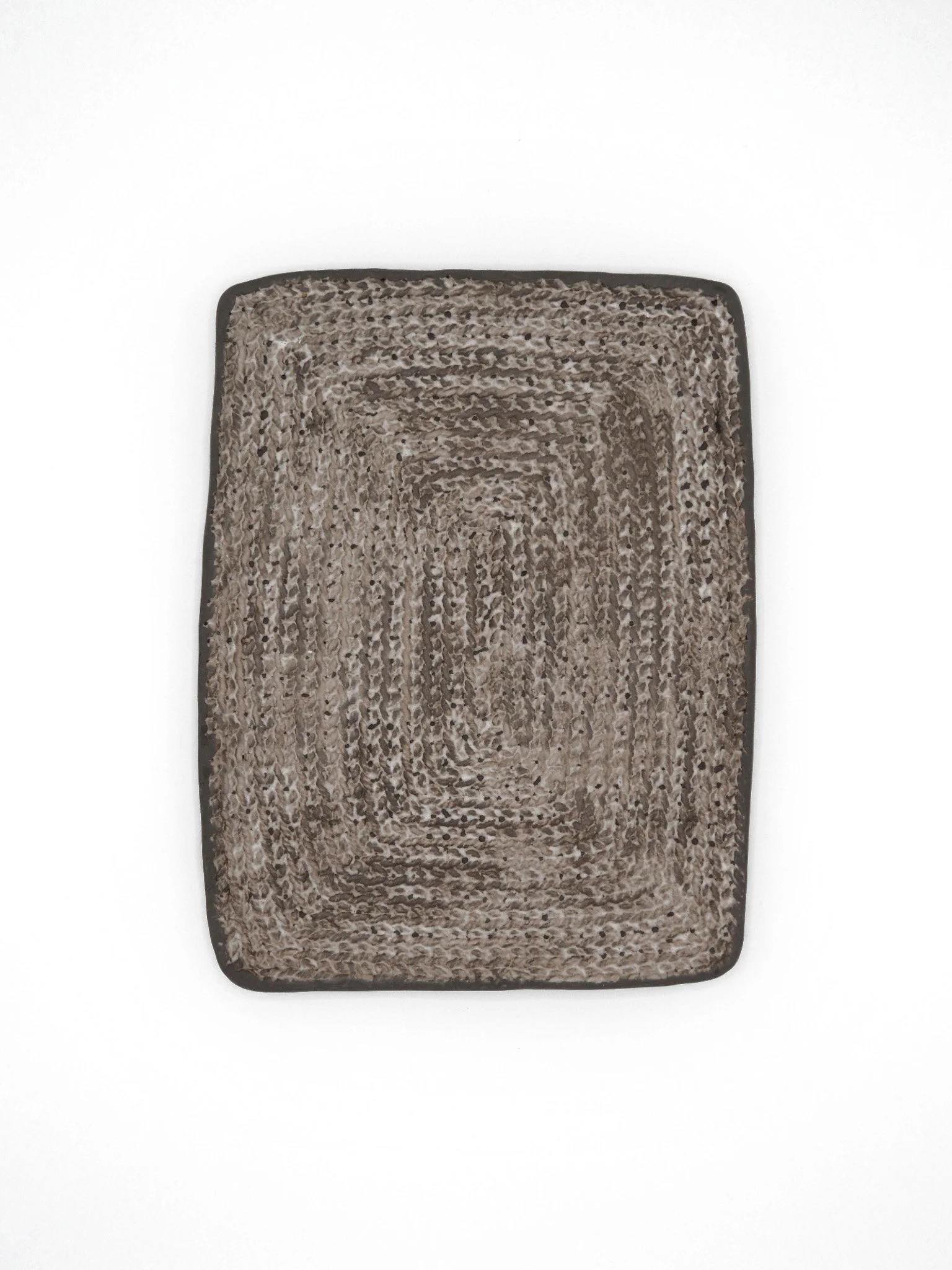 grand plateau rectangulaire – écume