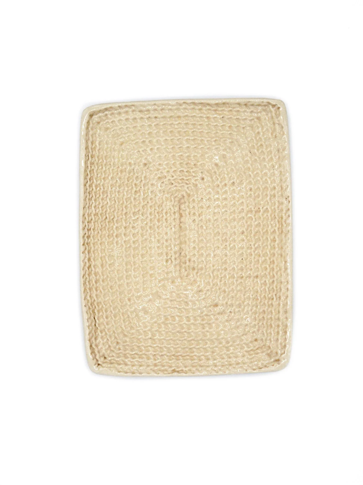 grand plateau rectangulaire – crème