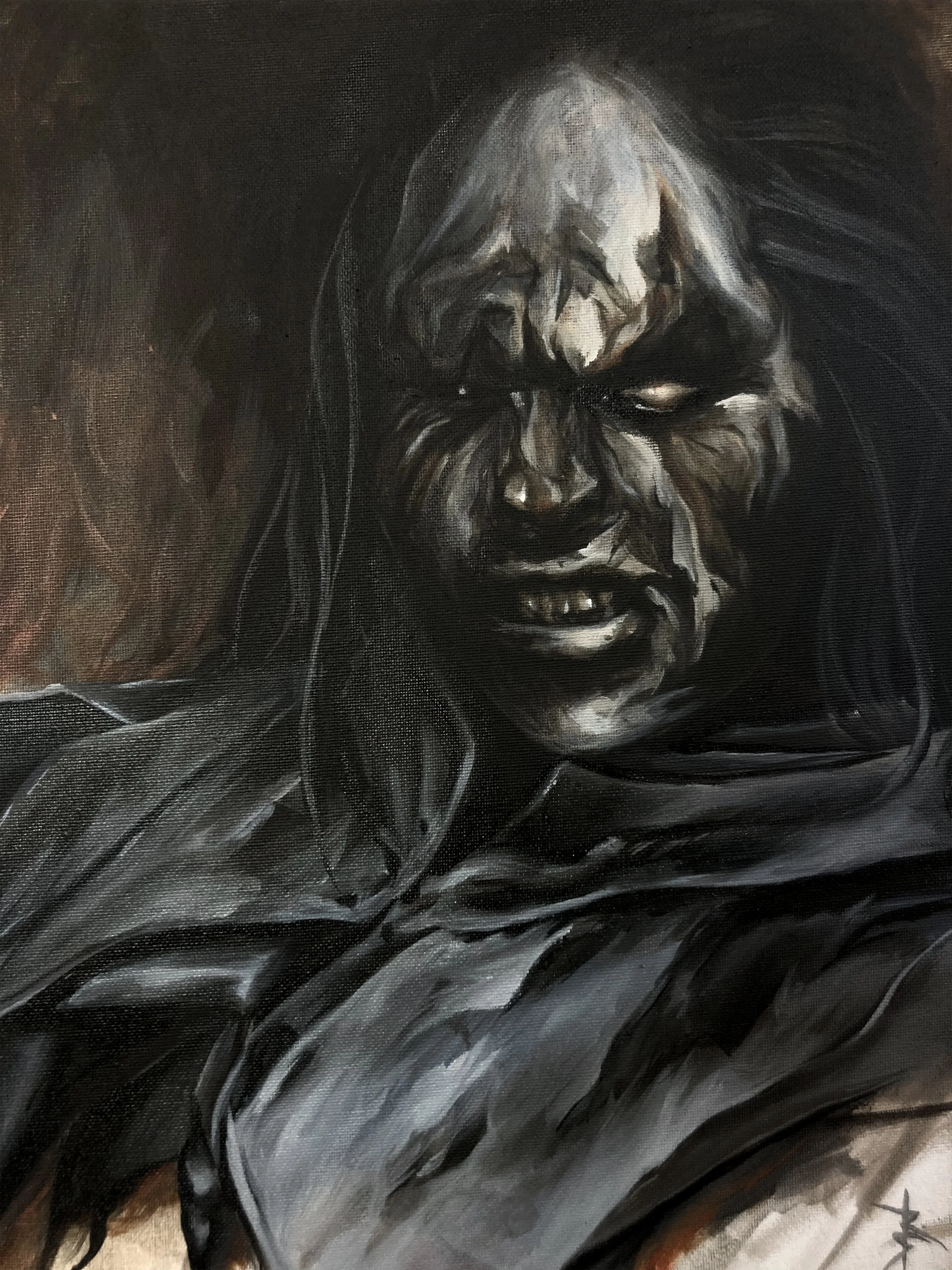 Lurtz, oil on canvas (2020)