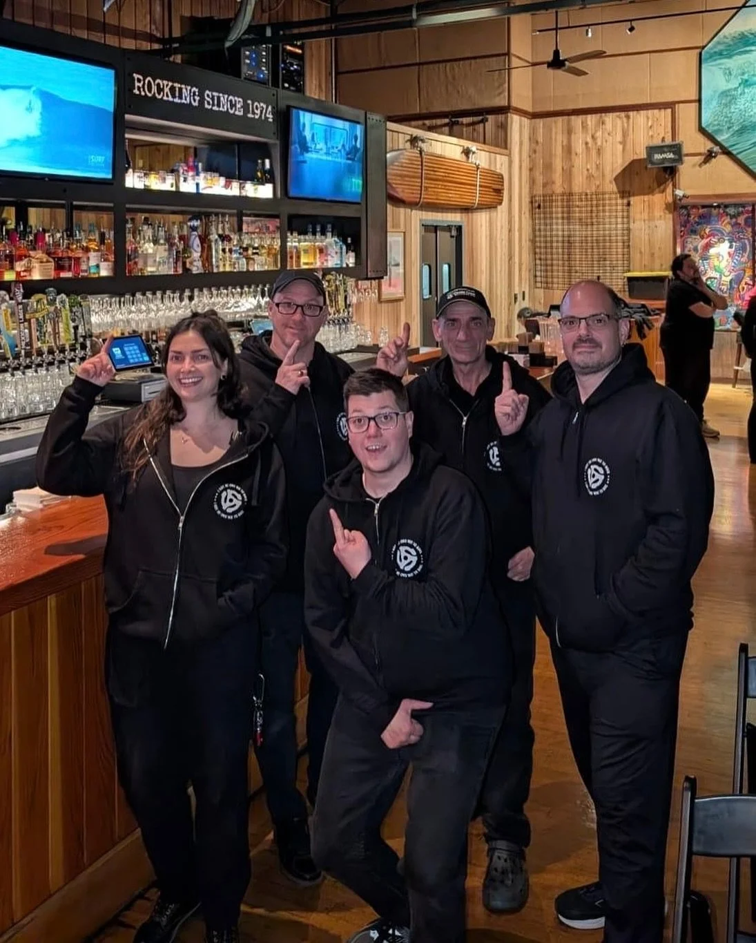 When it comes to the road crew and stagehands I can&rsquo;t say enough good things. They were there hours and hours before us (the band) building the stage, getting it &ldquo;ready&rdquo; for the audience, and they&rsquo;ll be there hours after we fi