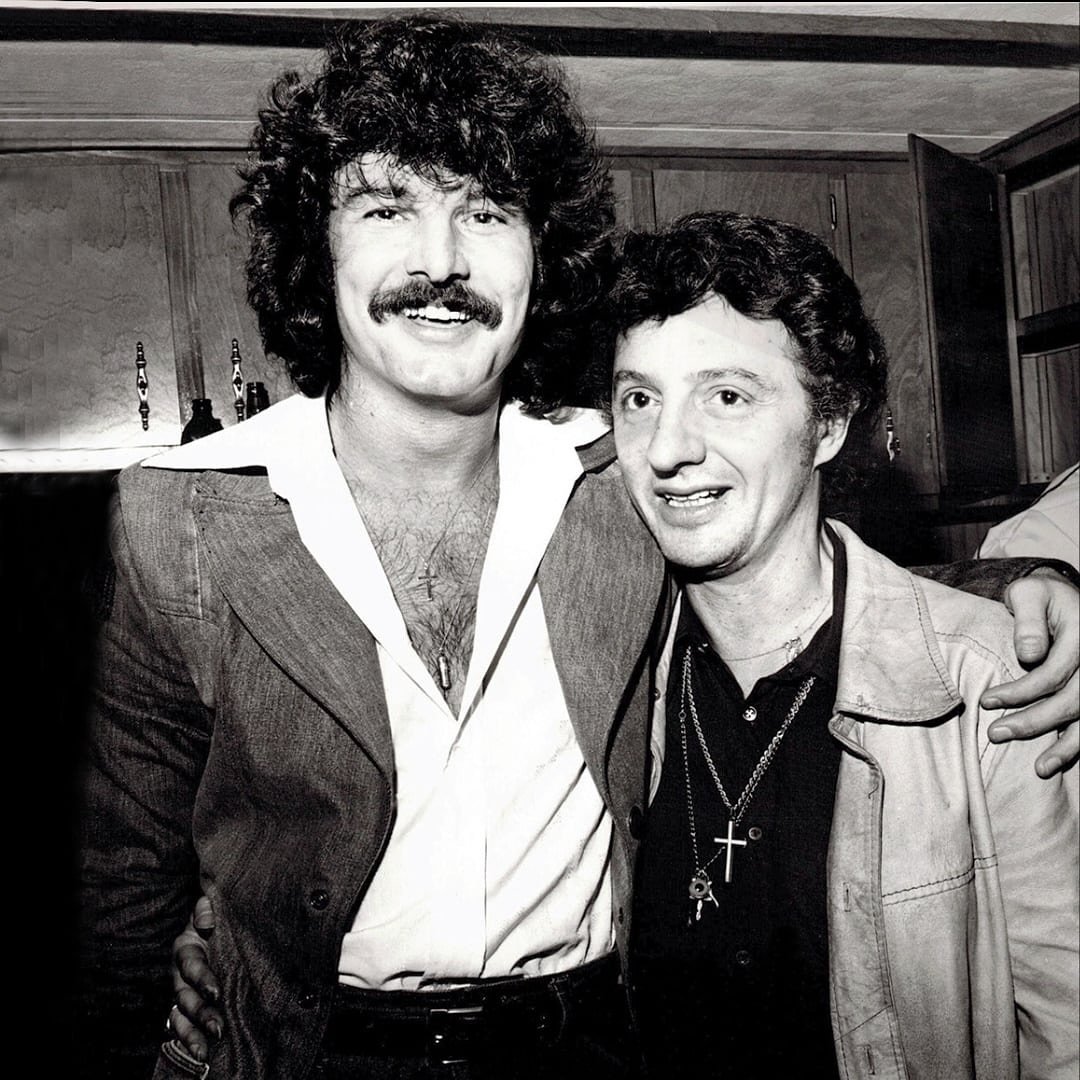 I&rsquo;ve lost track of where so many of these photos were taken back in the day. Endless press events and awards shows. Here I am with Gino Empry who was a well-known booking agent. He was also the entertainment director for Canada&rsquo;s hottest 