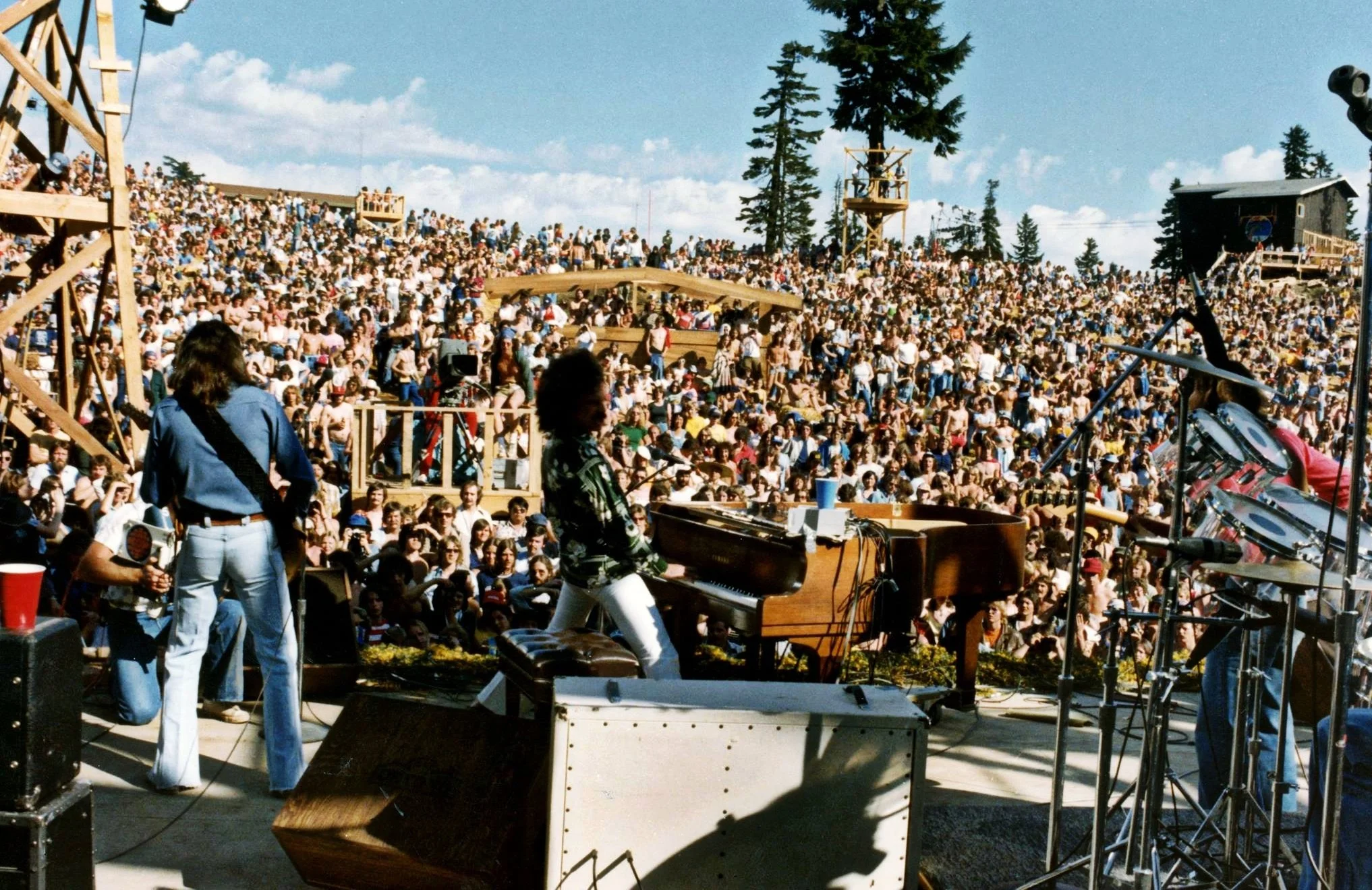From the Paradise Bowl on Grouse Mountain in 1978. Michael Bug caught this shot, and it&rsquo;s one of those images that really speaks to what rock 'n' roll was like back then.