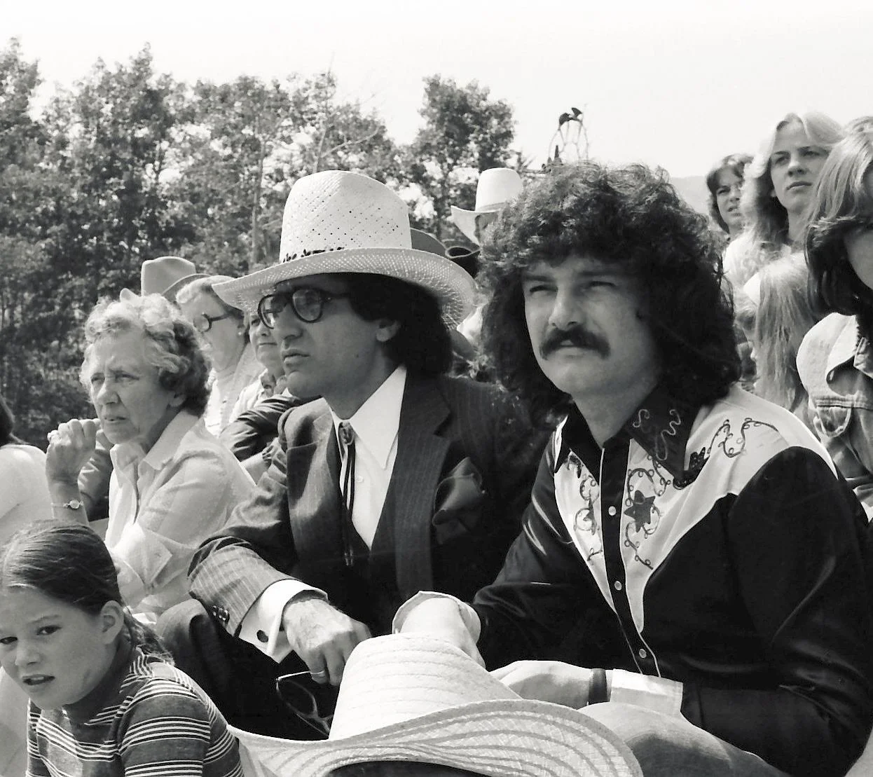 With Eugene Levy on the set of my CBC-TV special WEST, in 1978. This Moranising the time Eugene was a part of the comedy show SCTV. Many of you proabably know him more recently from his hit series Schitt&rsquo;s Creek. Rick Moranis also appeared on t