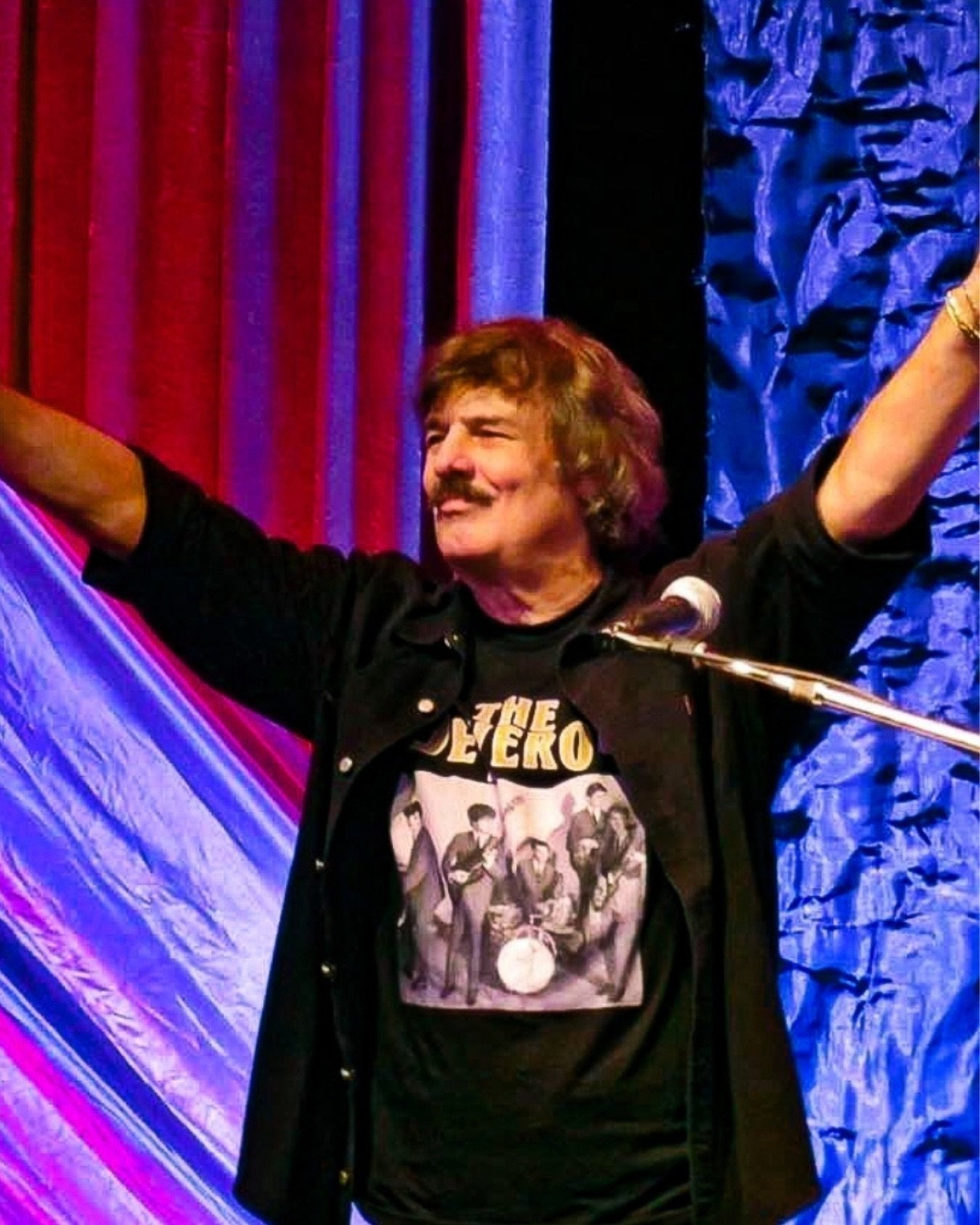 The Deverons was the name of the first band I was in. A number of these t-shirts were given to me years ago by a couple who have attended many of my shows. I still wear them onstage occasionally.