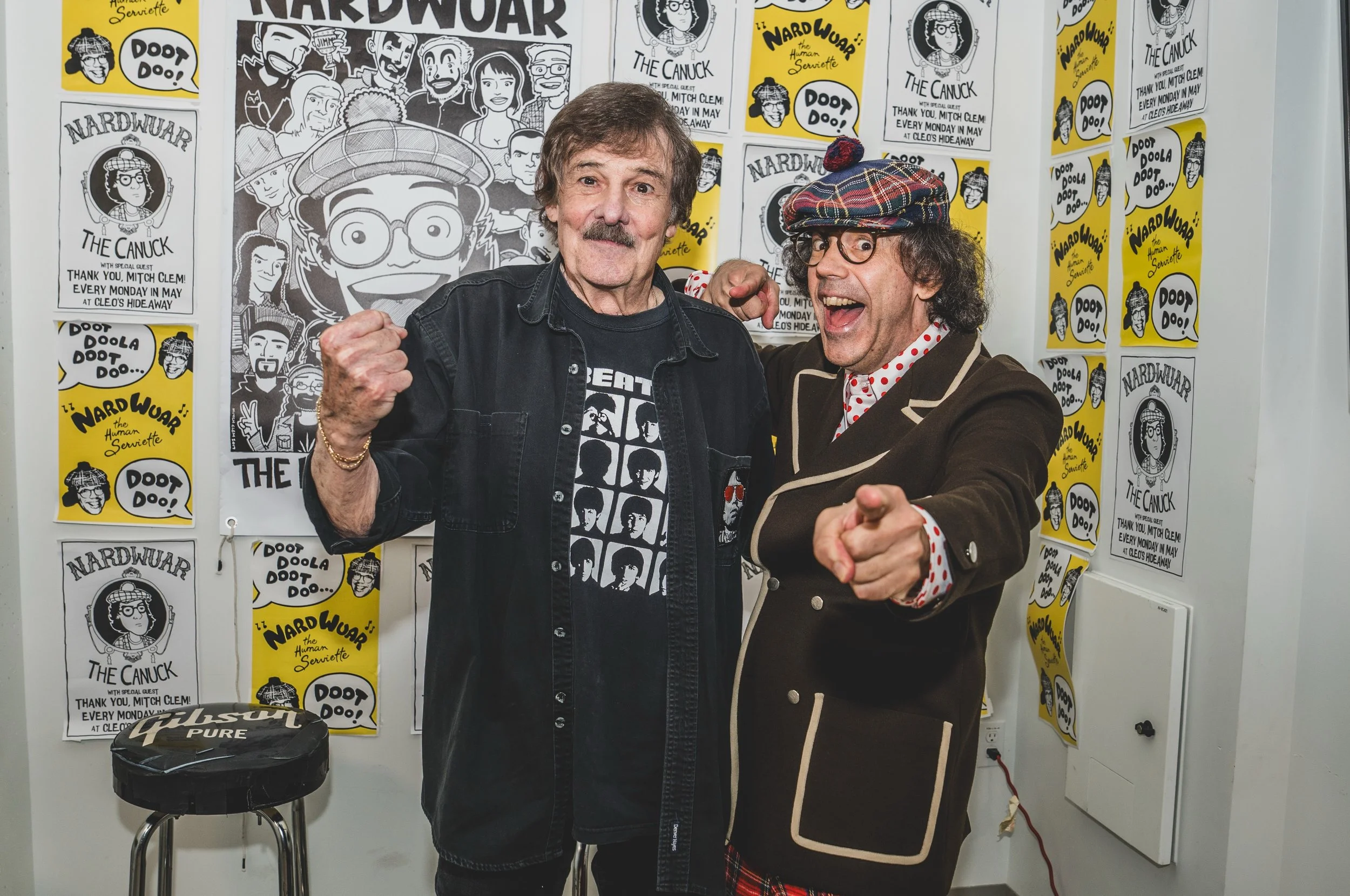 After our show in Vancouver the other day, Randy Bachman and I chatted with the one and only Nardwuar The Human Serviette! Stay tuned for the interview coming soon!