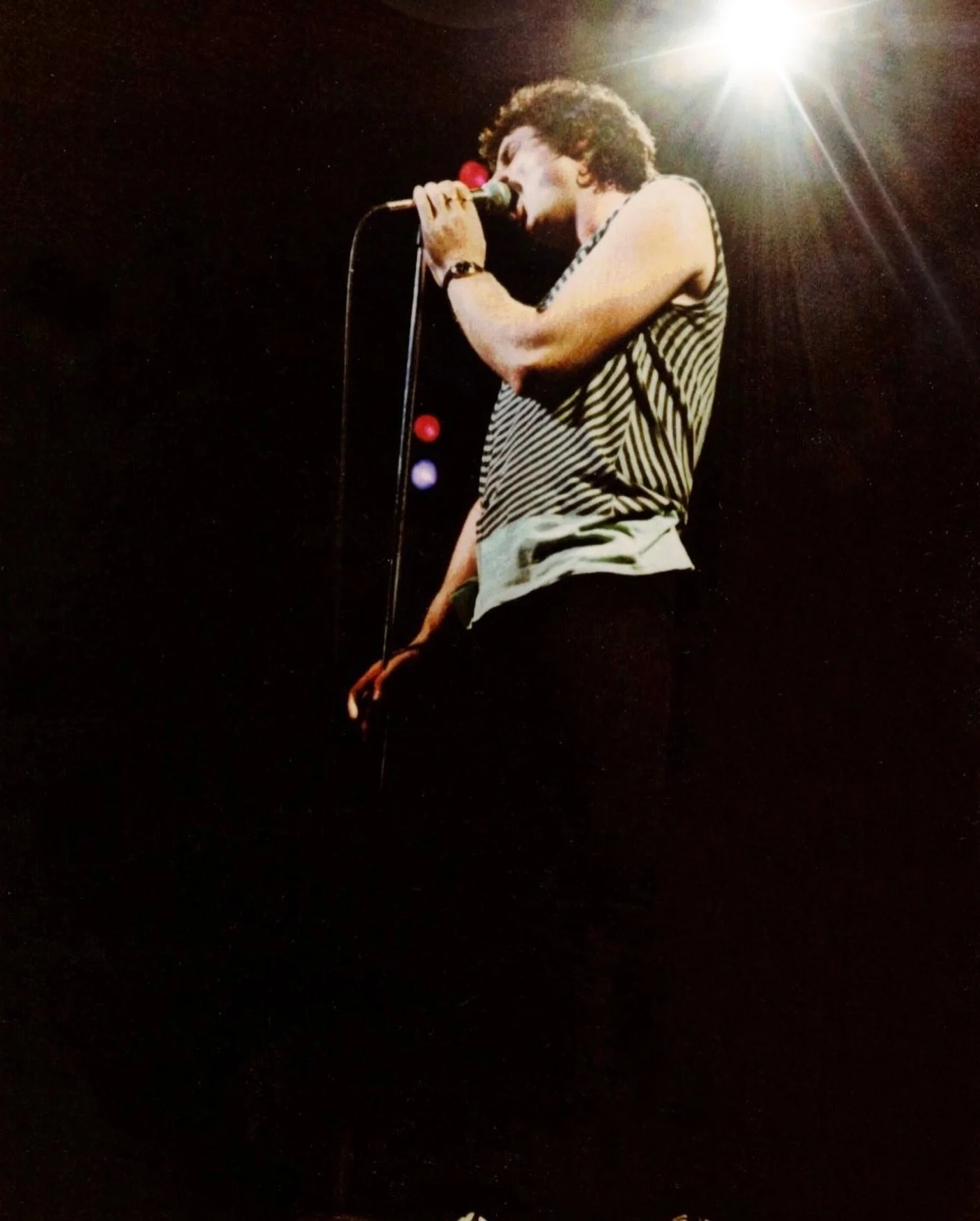 This photo is from my 1980 Mile a Second tour. We threw the song into the setlist for a few shows last year, and I&rsquo;m thinking we should do it again soon. Maybe a couple others from the Woman Love album.