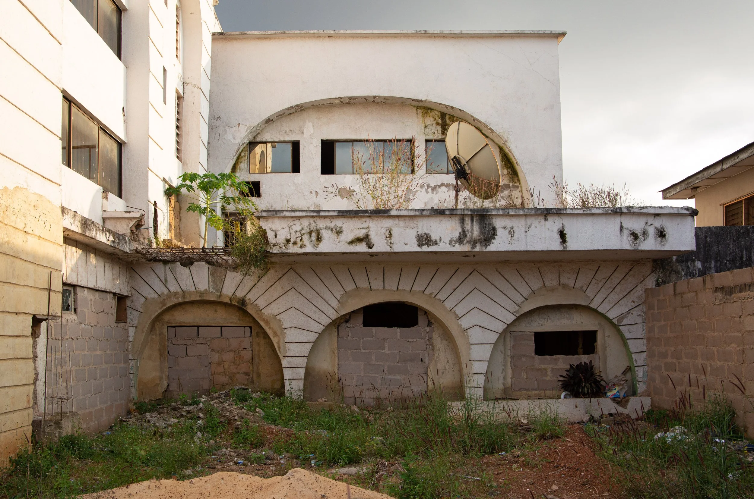 inside Jook hotel compound (while the hotel was not live)