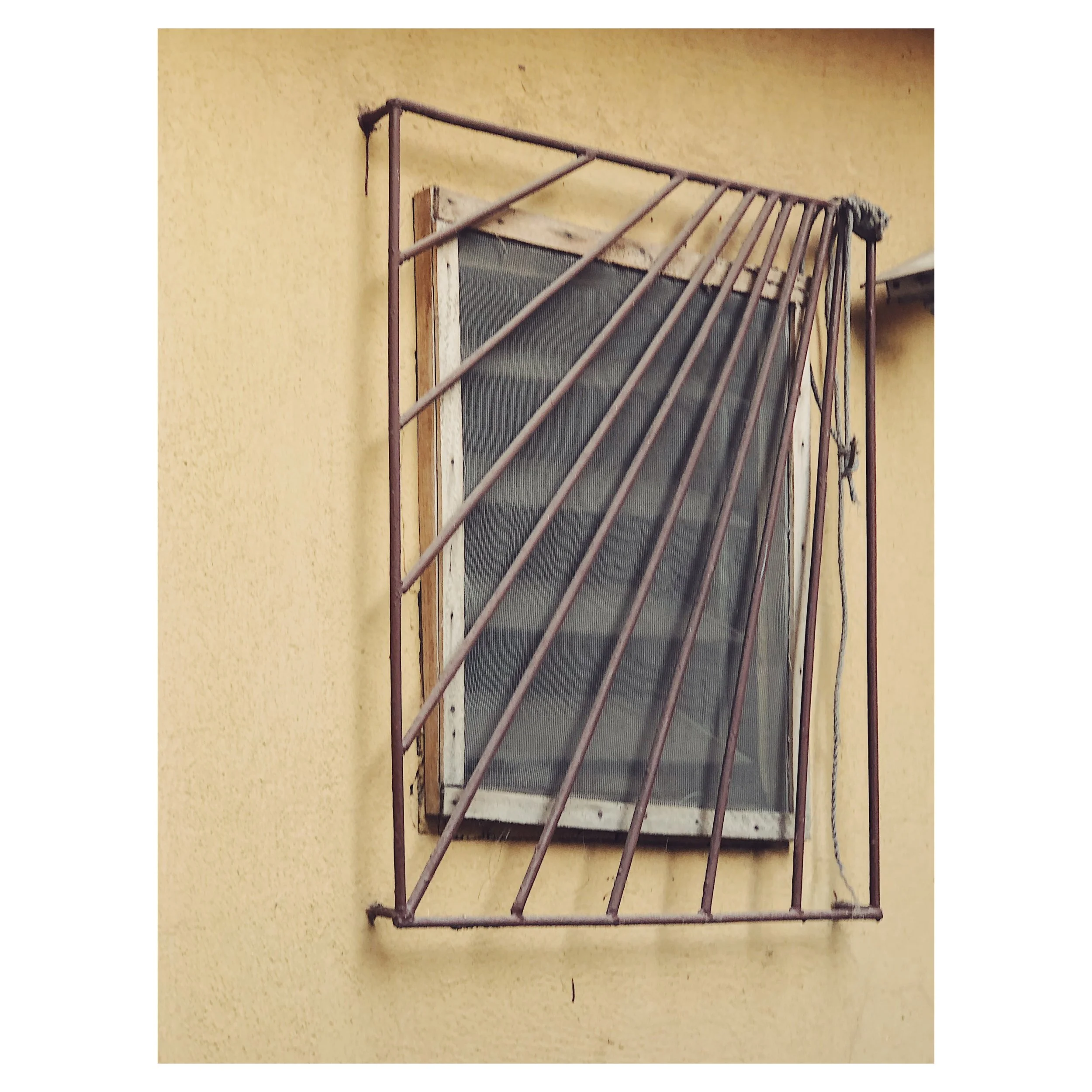 window details on Belinda Apartments