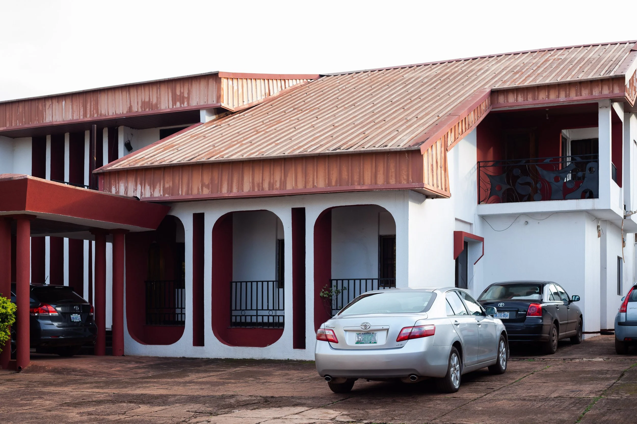 part of the Ofos' home in Independence Layout
